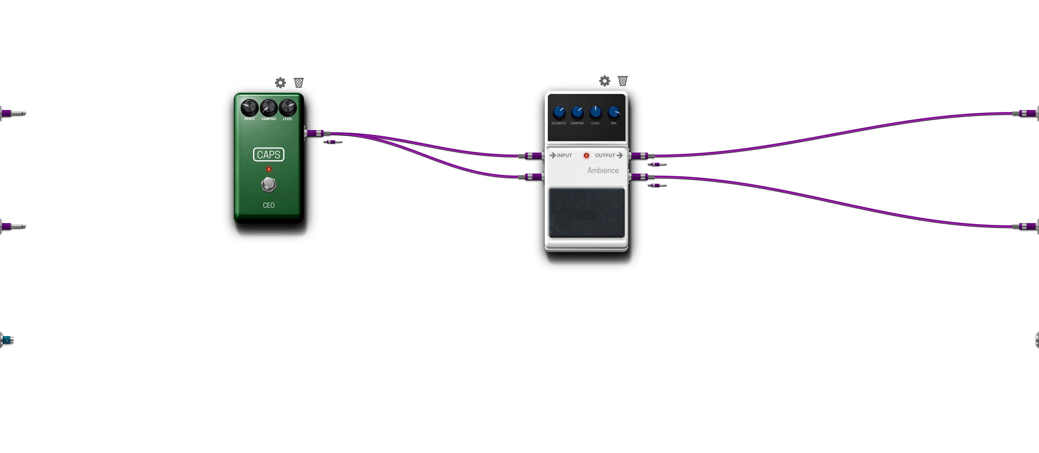 Pedalboard screenshot