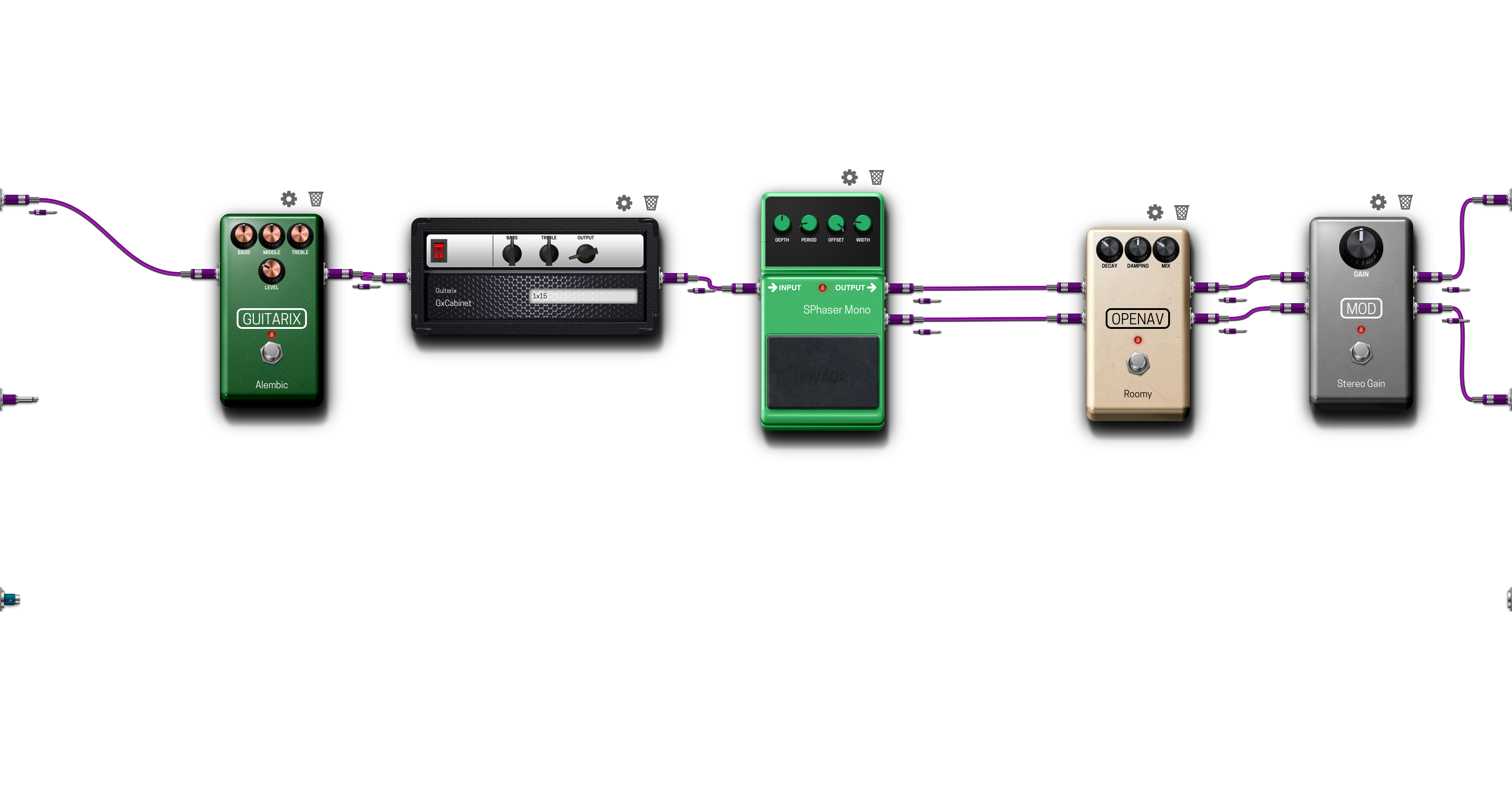 Pedalboard screenshot