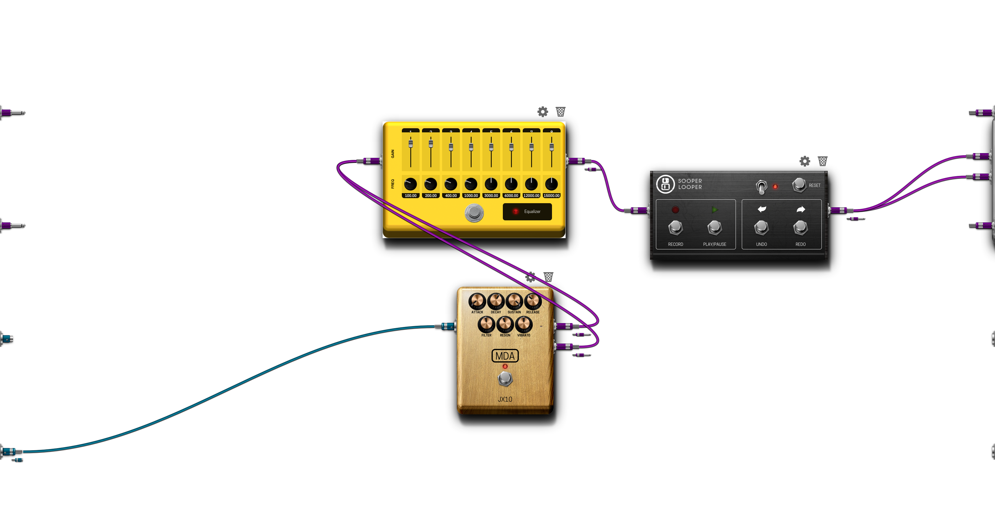 Pedalboard screenshot