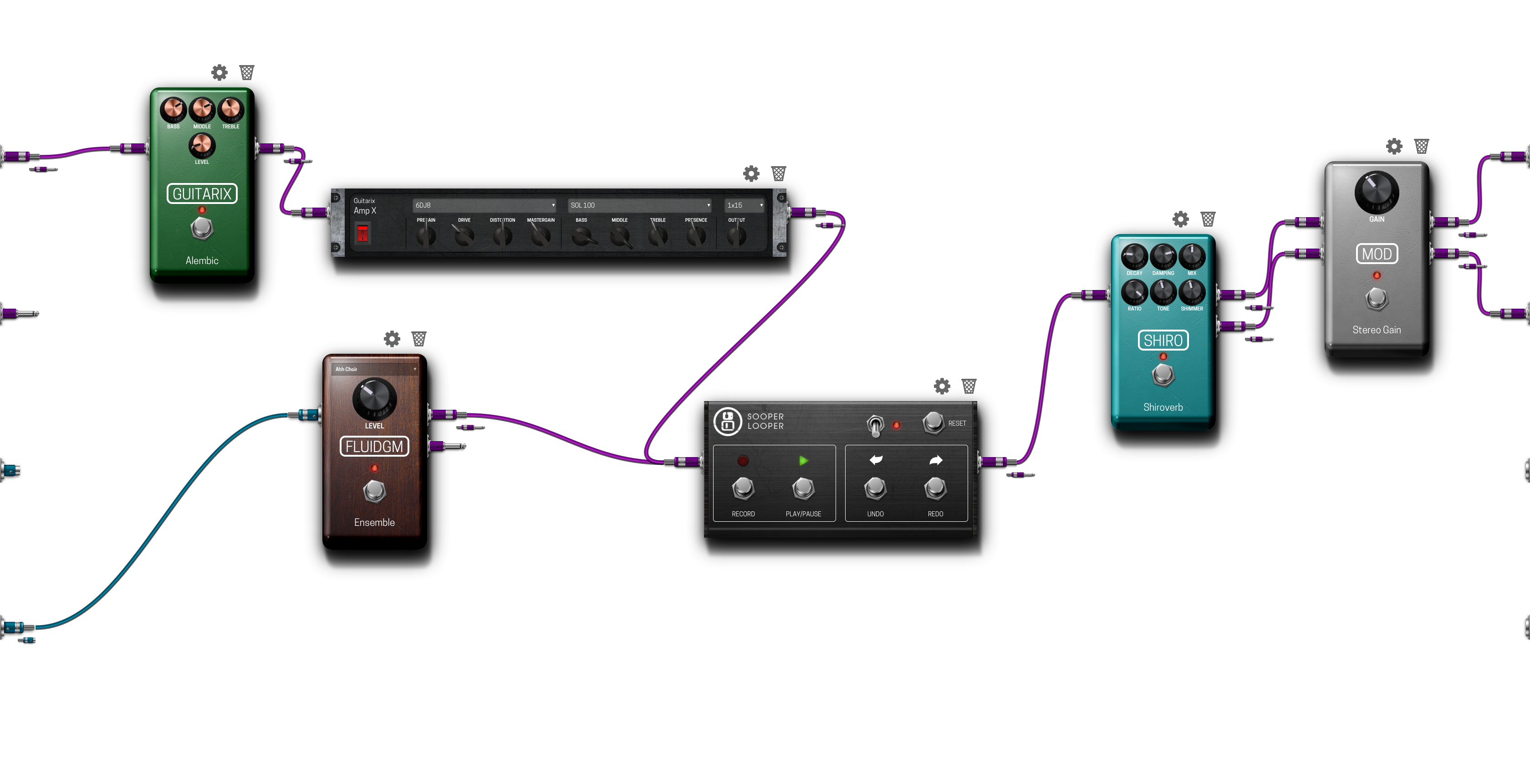 Pedalboard screenshot