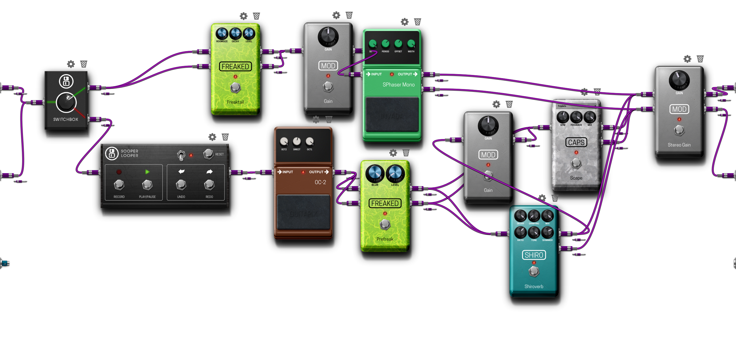 Pedalboard screenshot