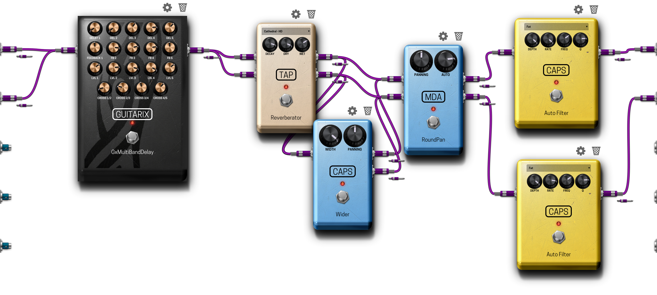 Pedalboard screenshot