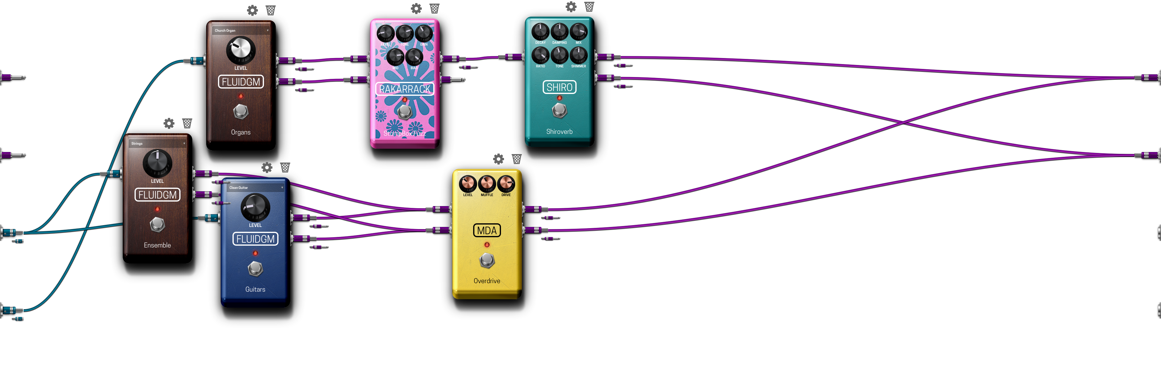 Pedalboard screenshot