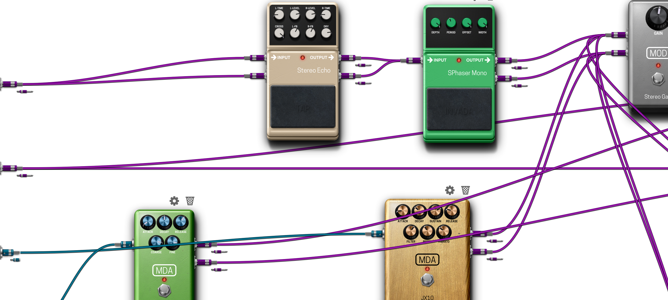 Pedalboard screenshot