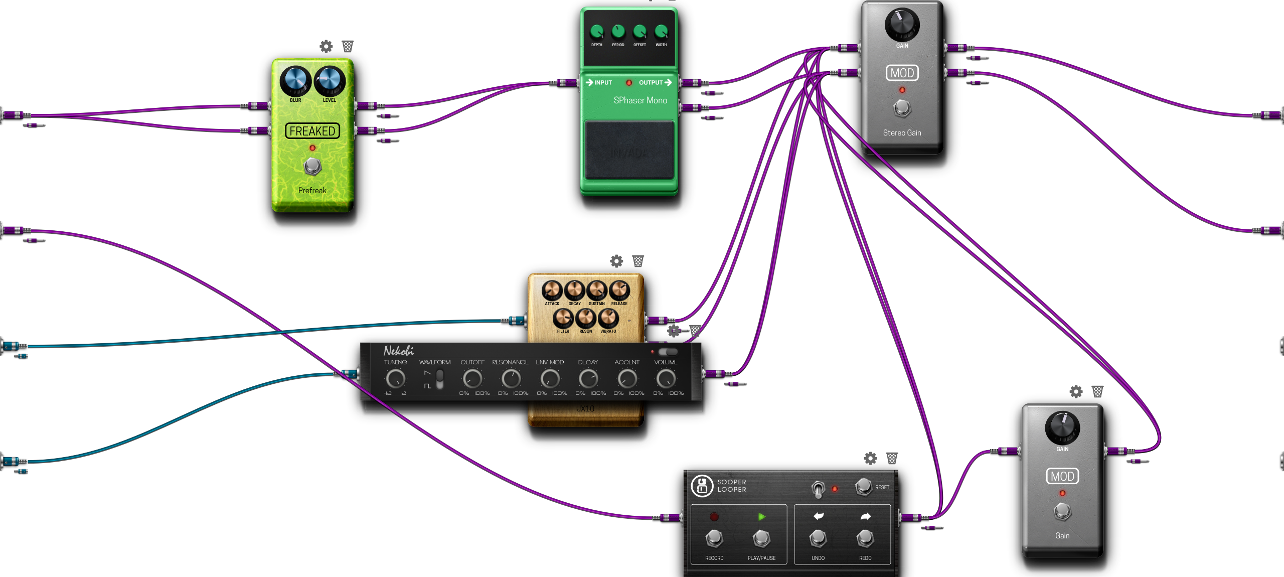 Pedalboard screenshot