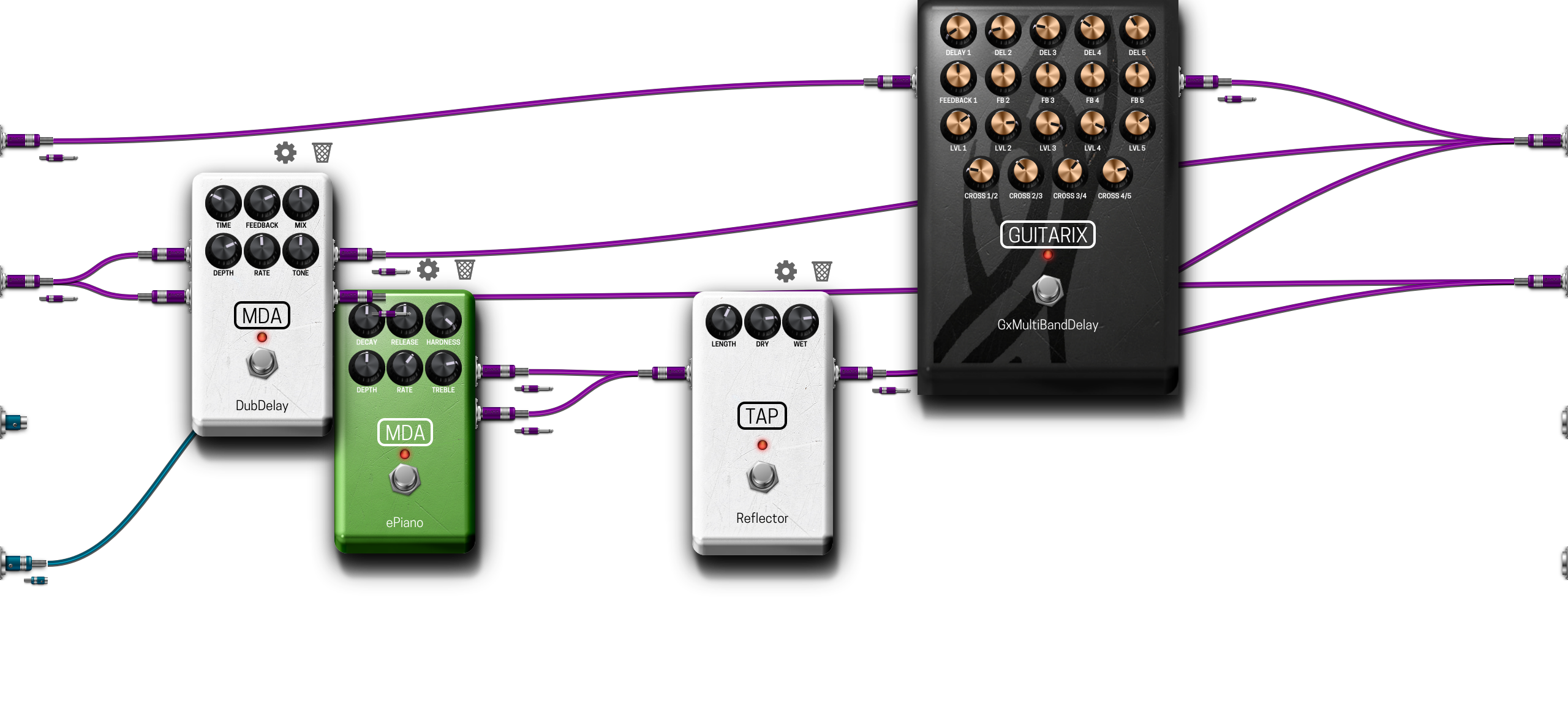 Pedalboard screenshot