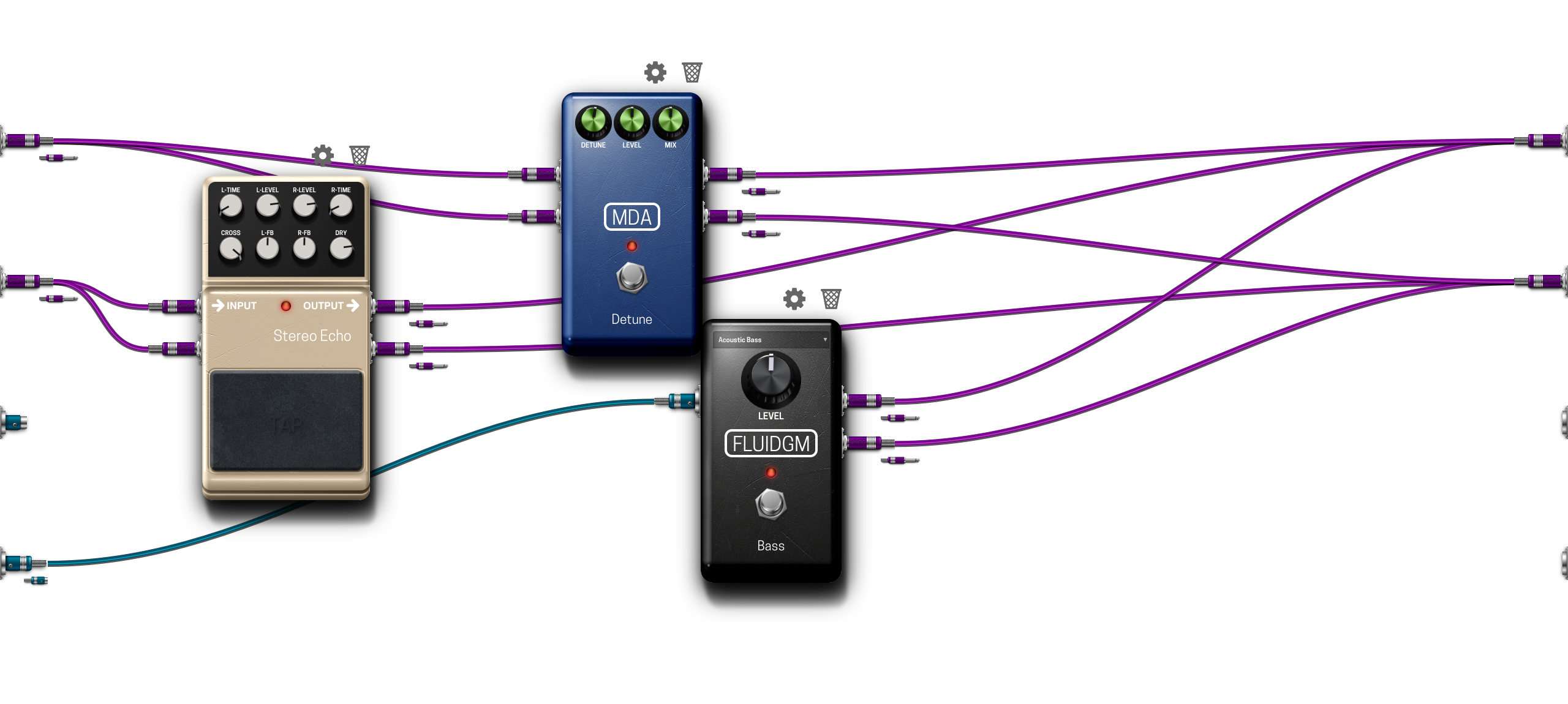 Pedalboard screenshot