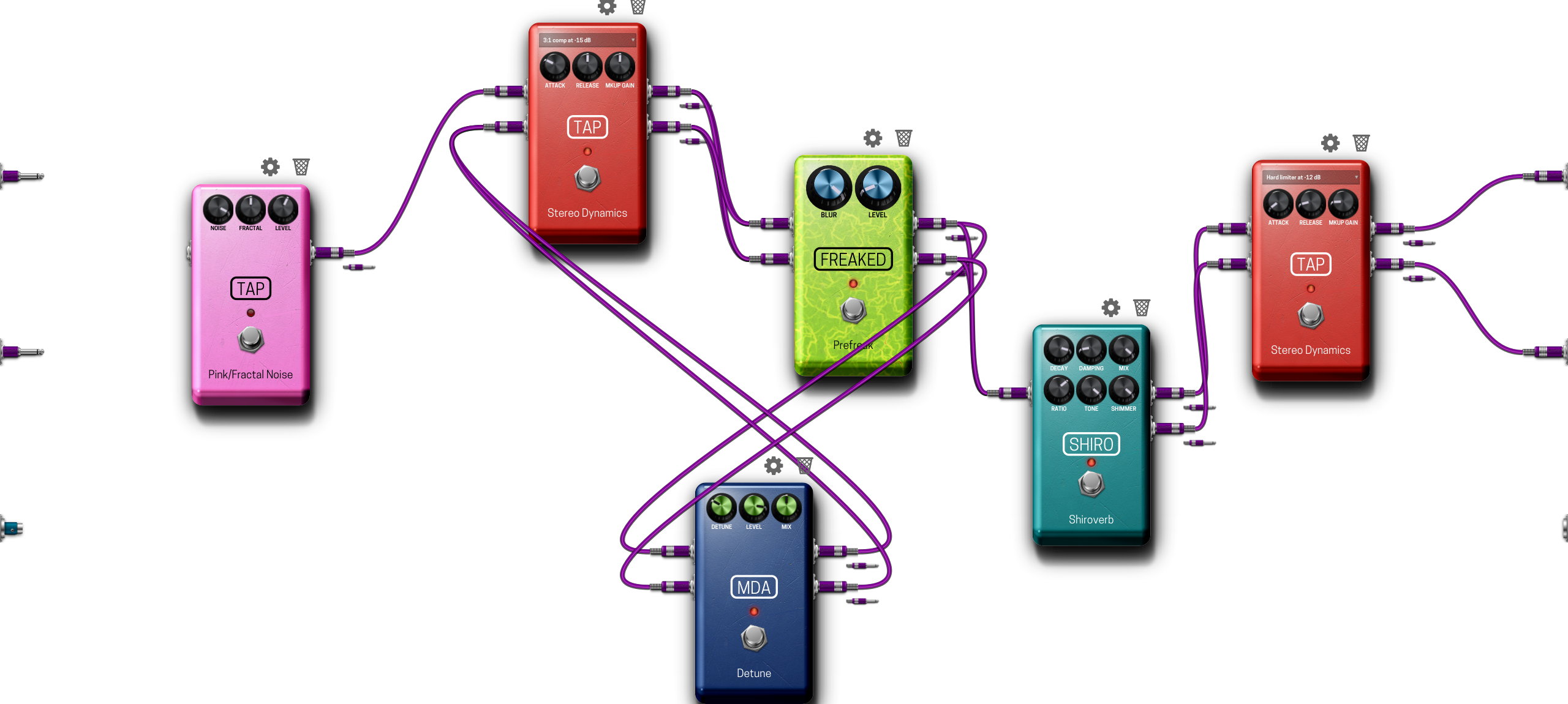 Pedalboard screenshot