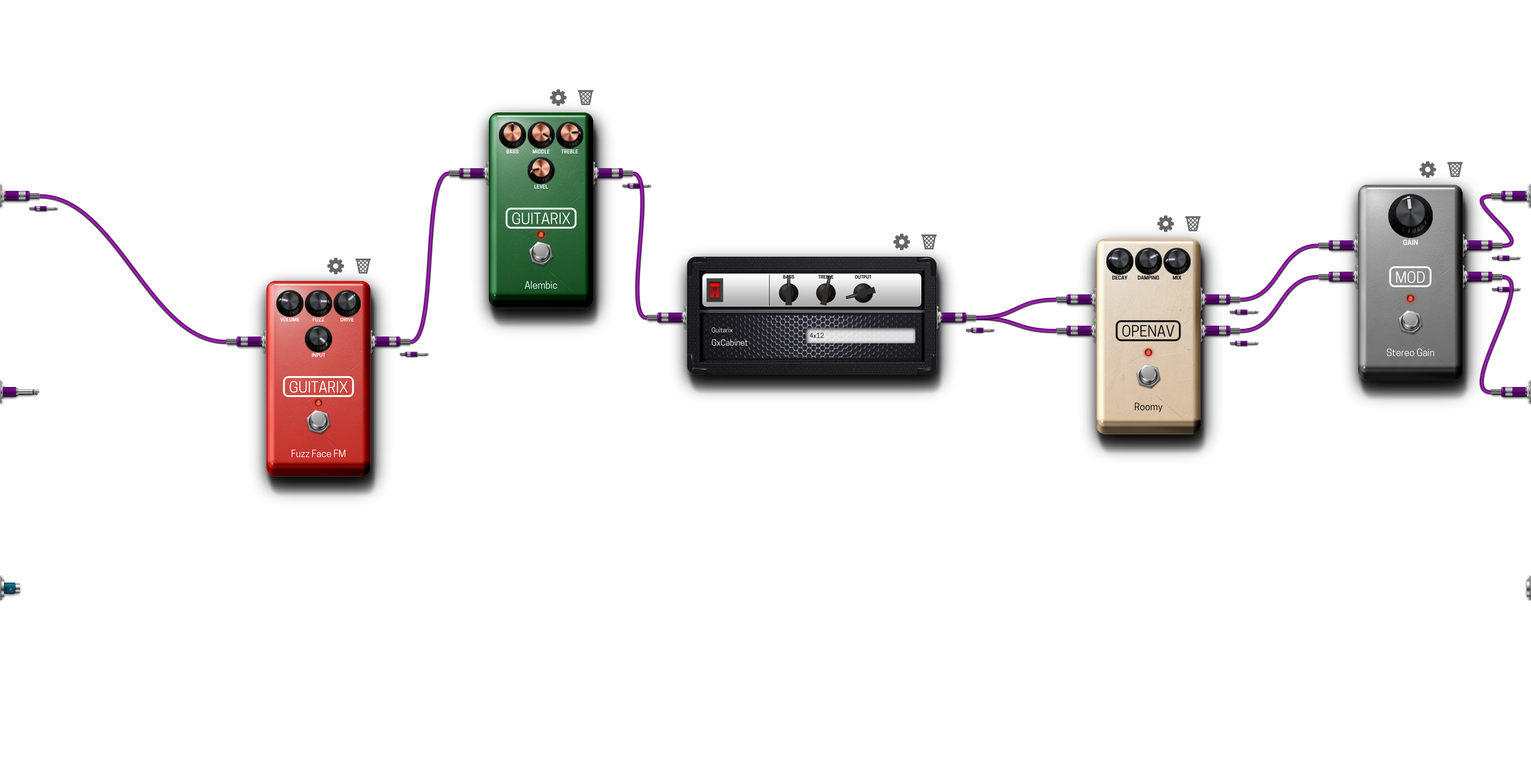 Pedalboard screenshot