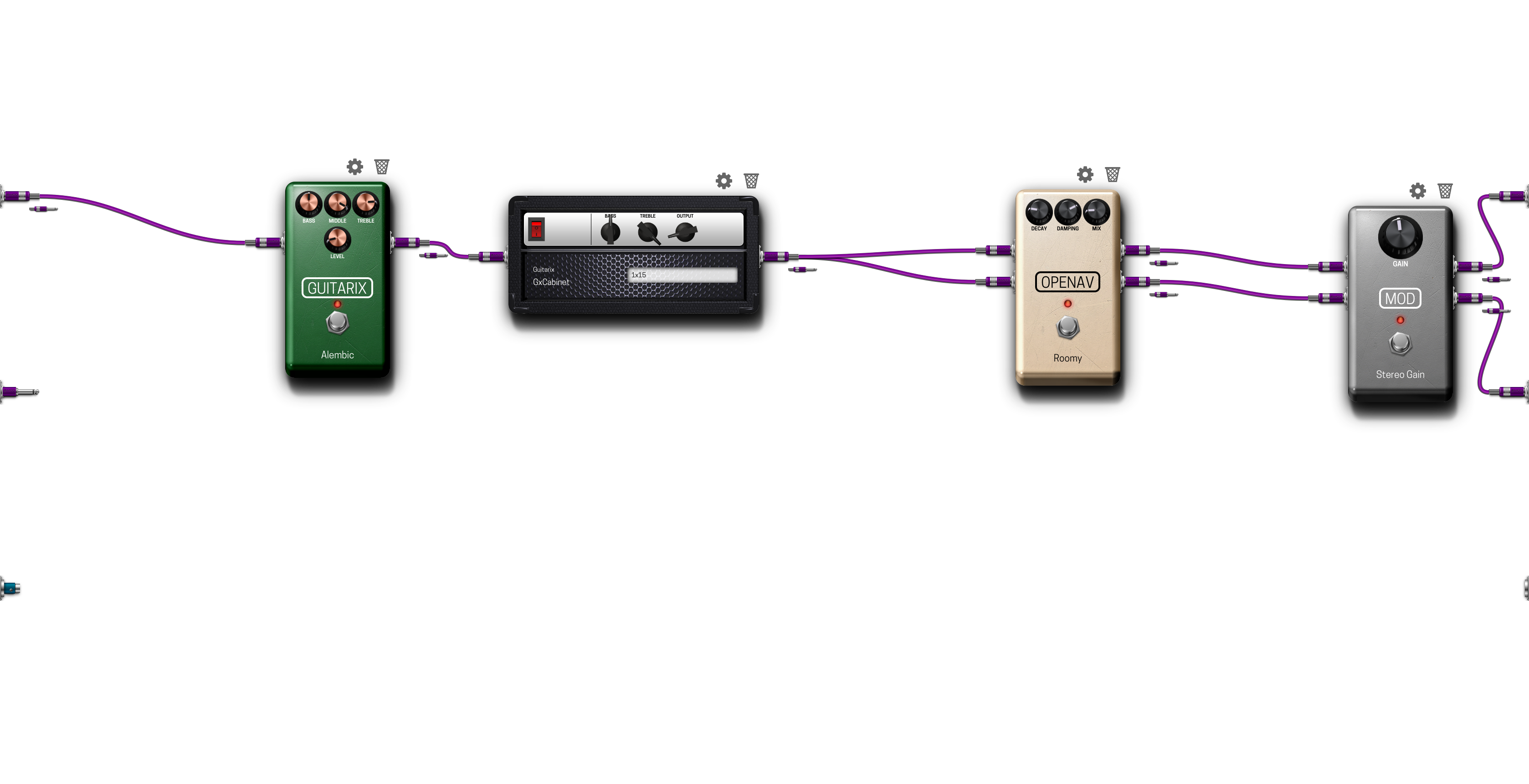 Pedalboard screenshot