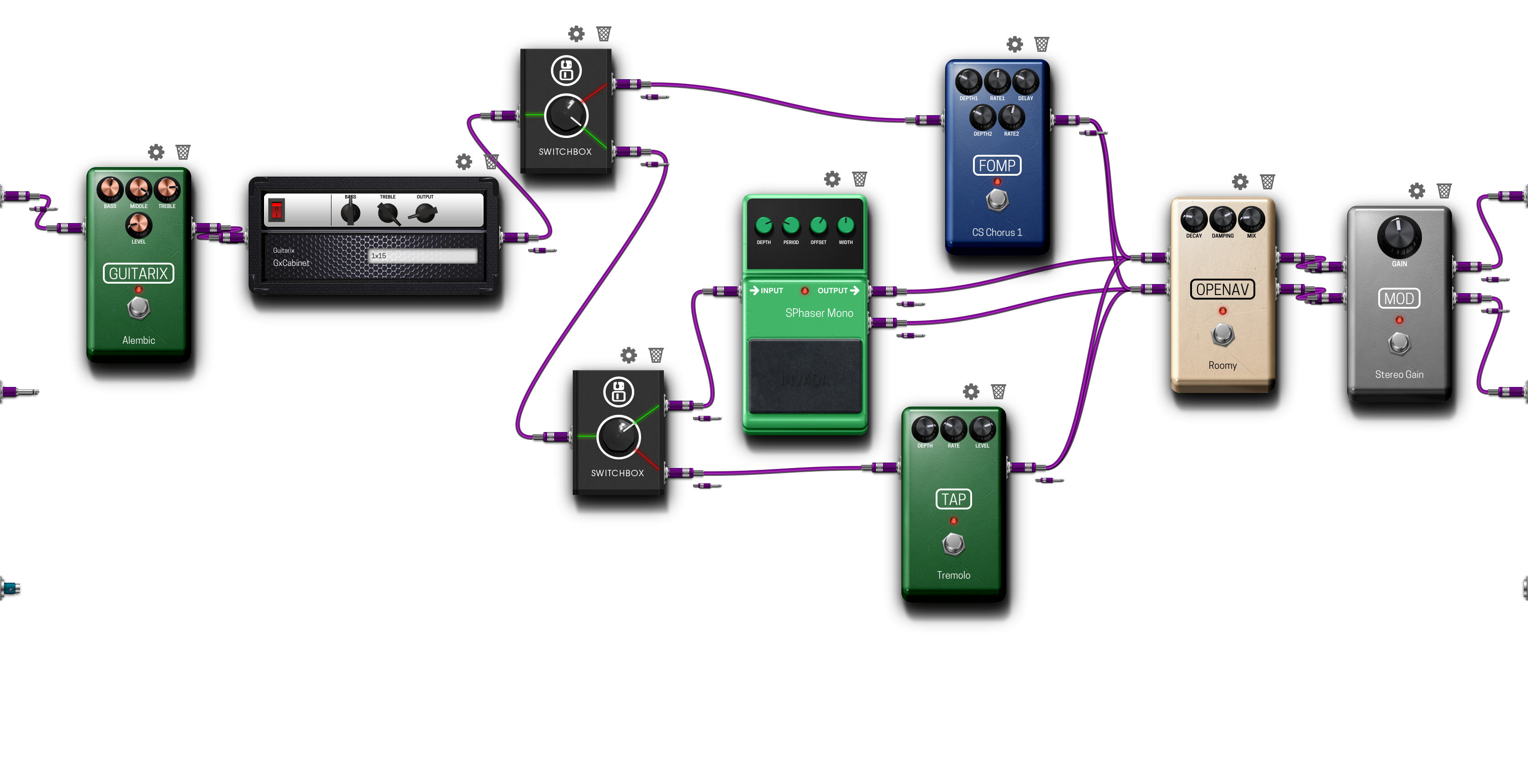 Pedalboard screenshot