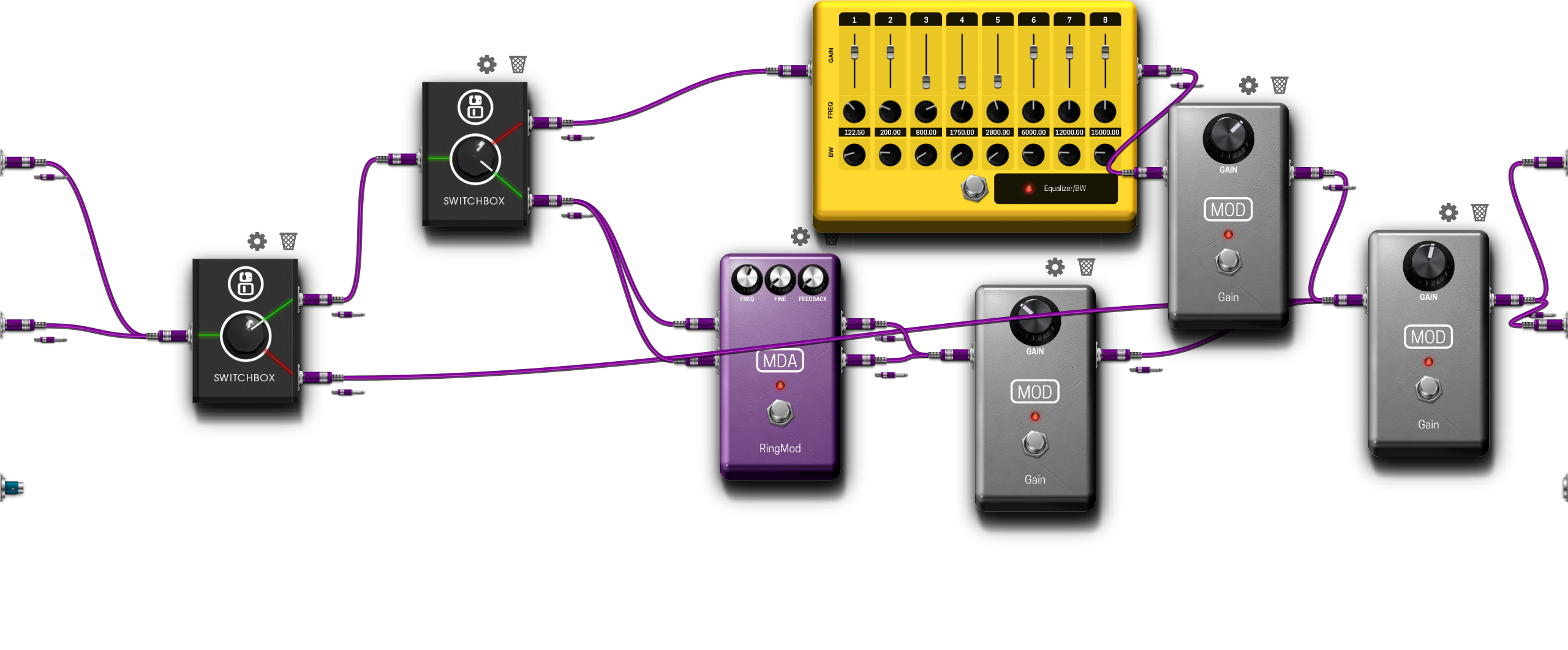 Pedalboard screenshot