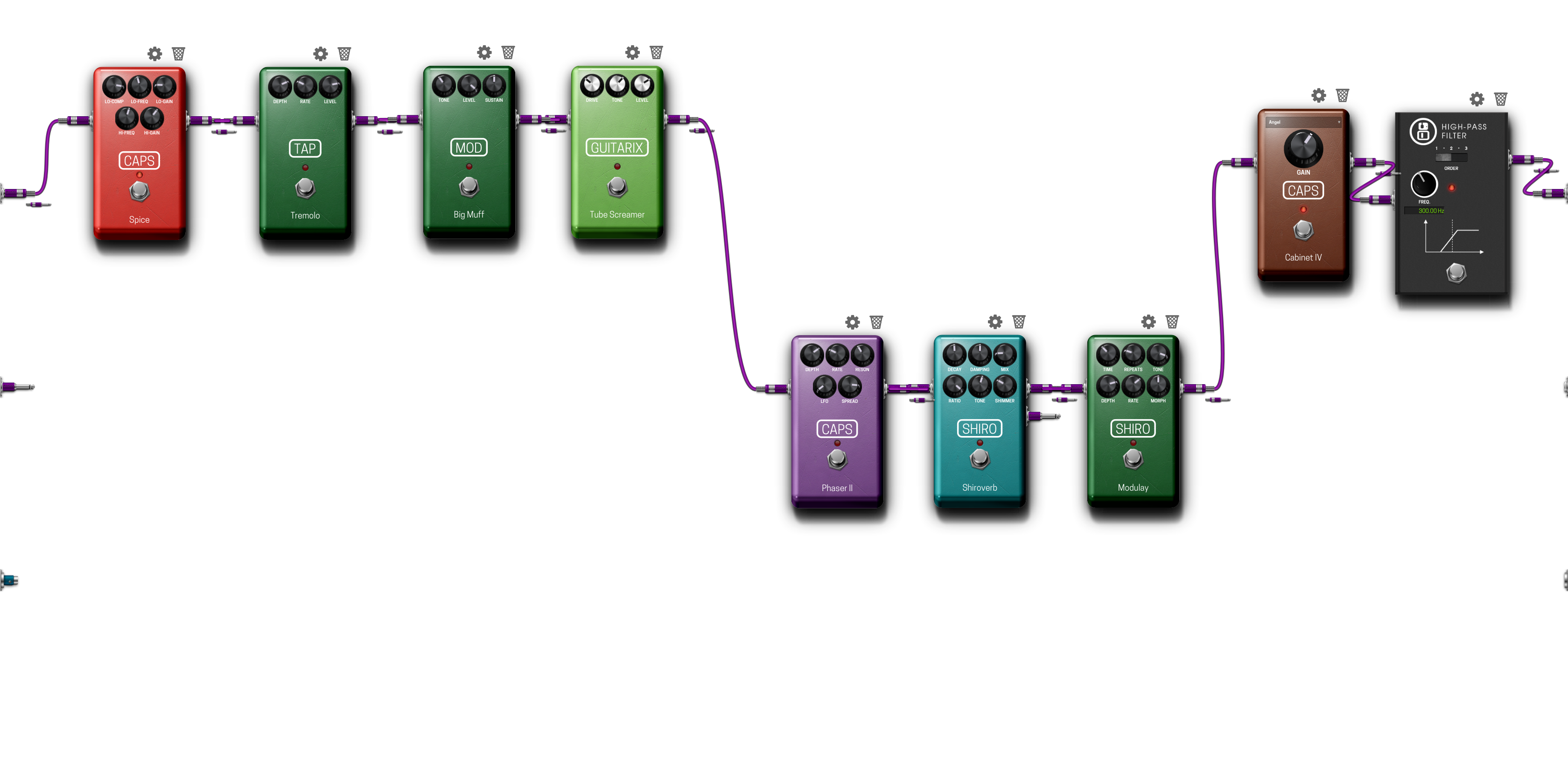 Pedalboard screenshot