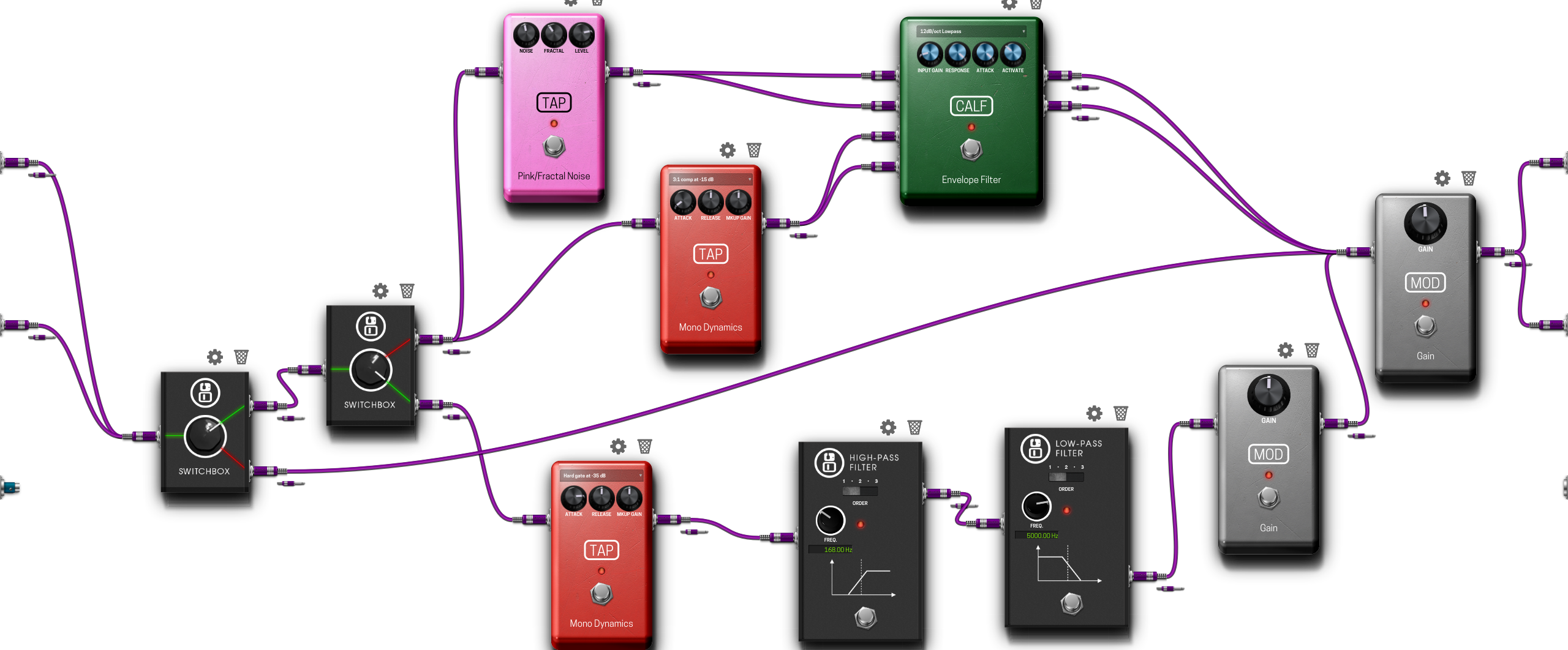 Pedalboard screenshot