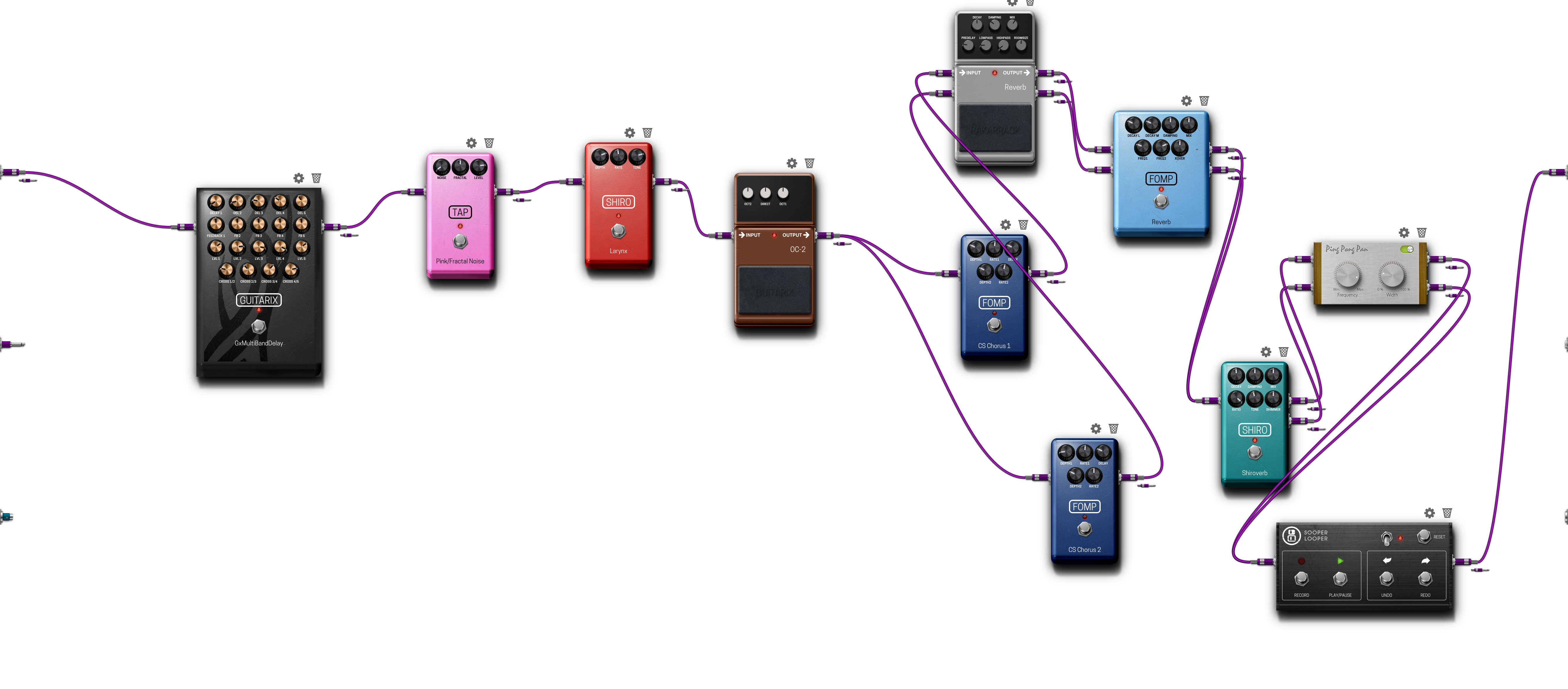 Pedalboard screenshot