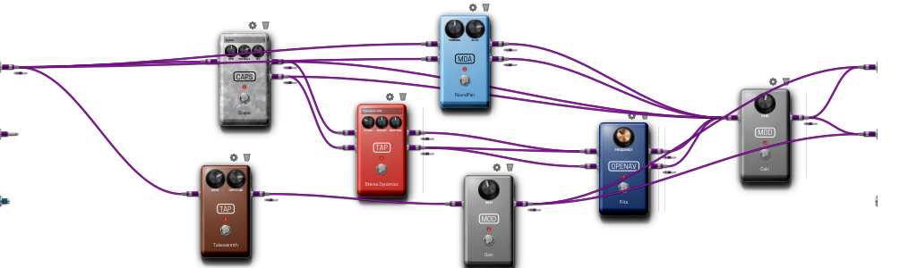 Pedalboard screenshot