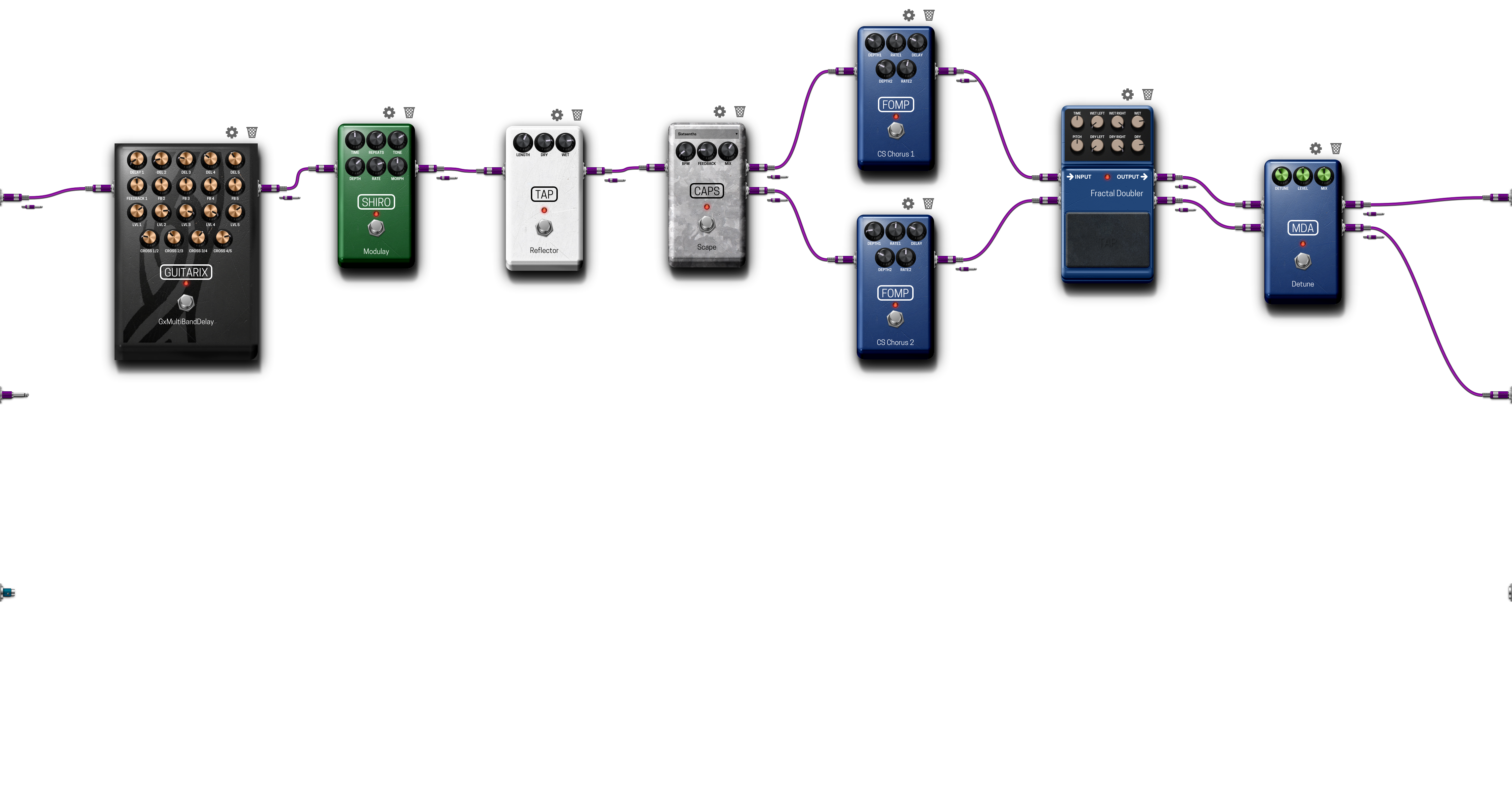 Pedalboard screenshot