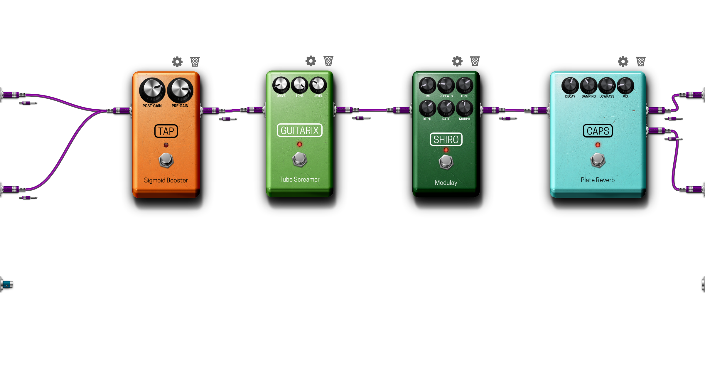 Pedalboard screenshot