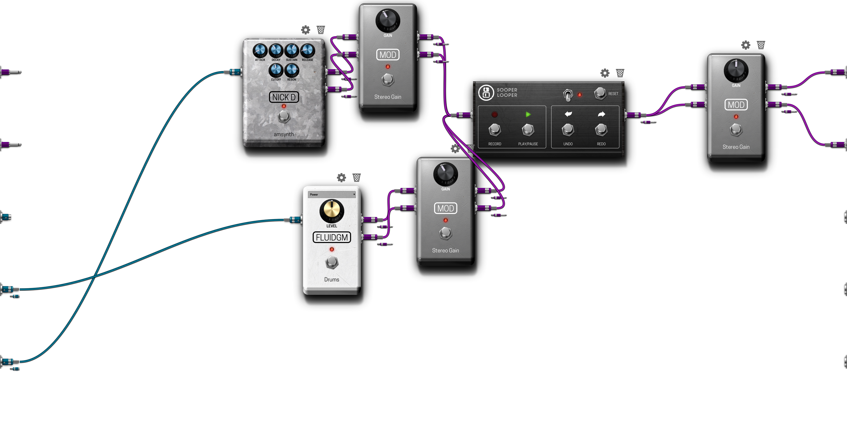 Pedalboard screenshot