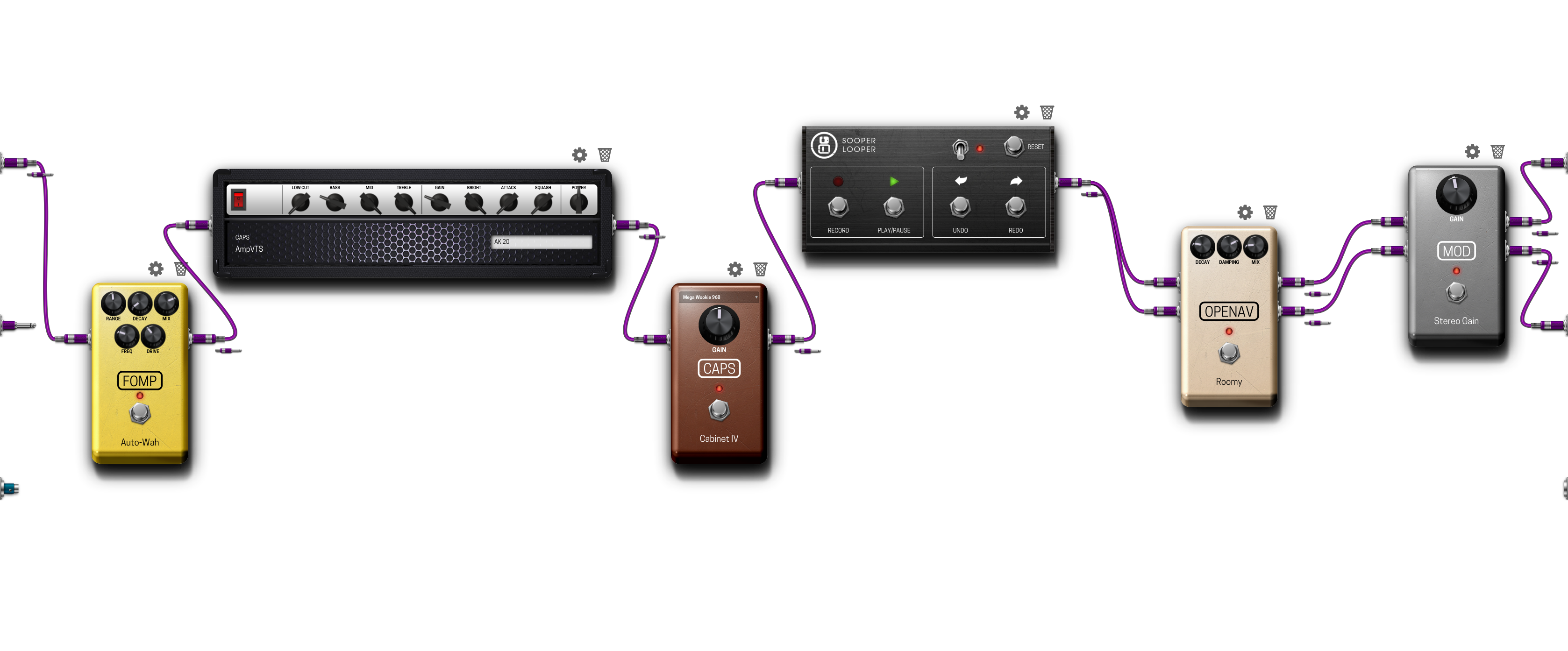 Pedalboard screenshot