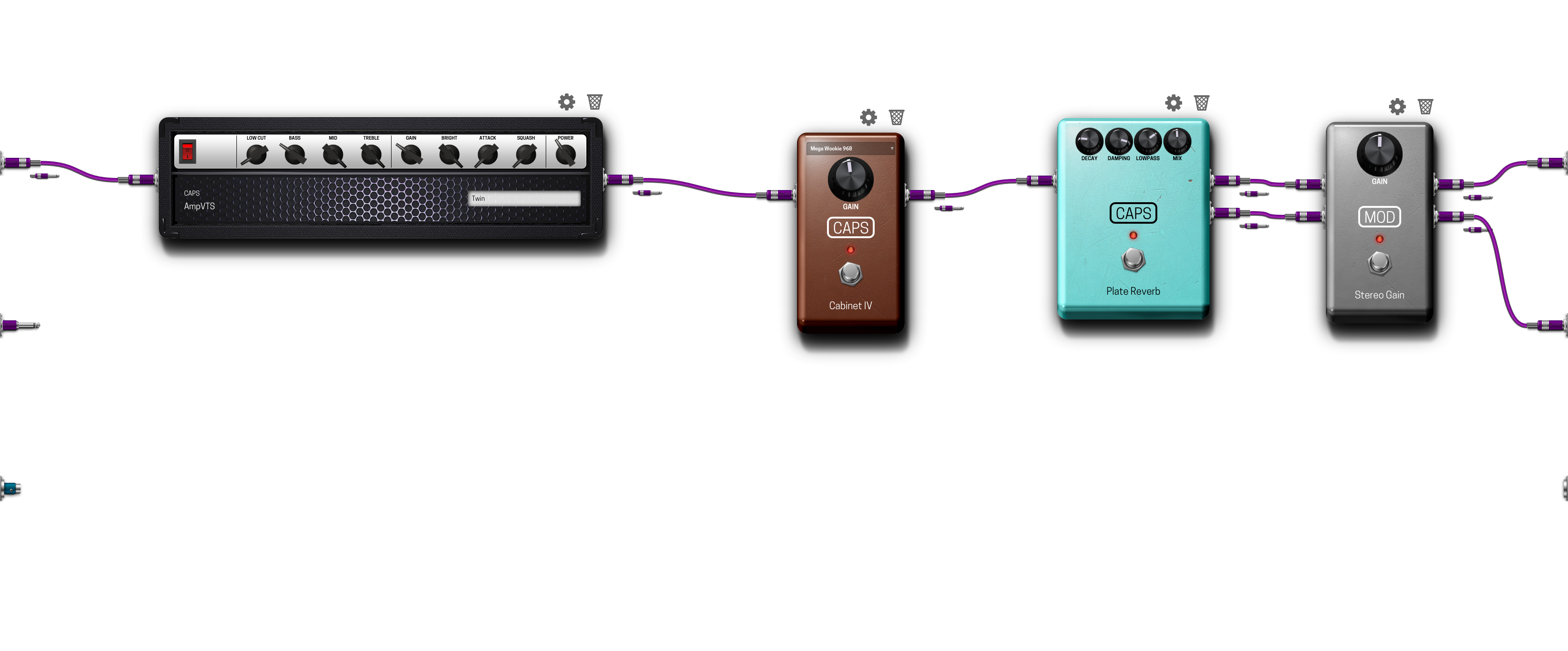 Pedalboard screenshot