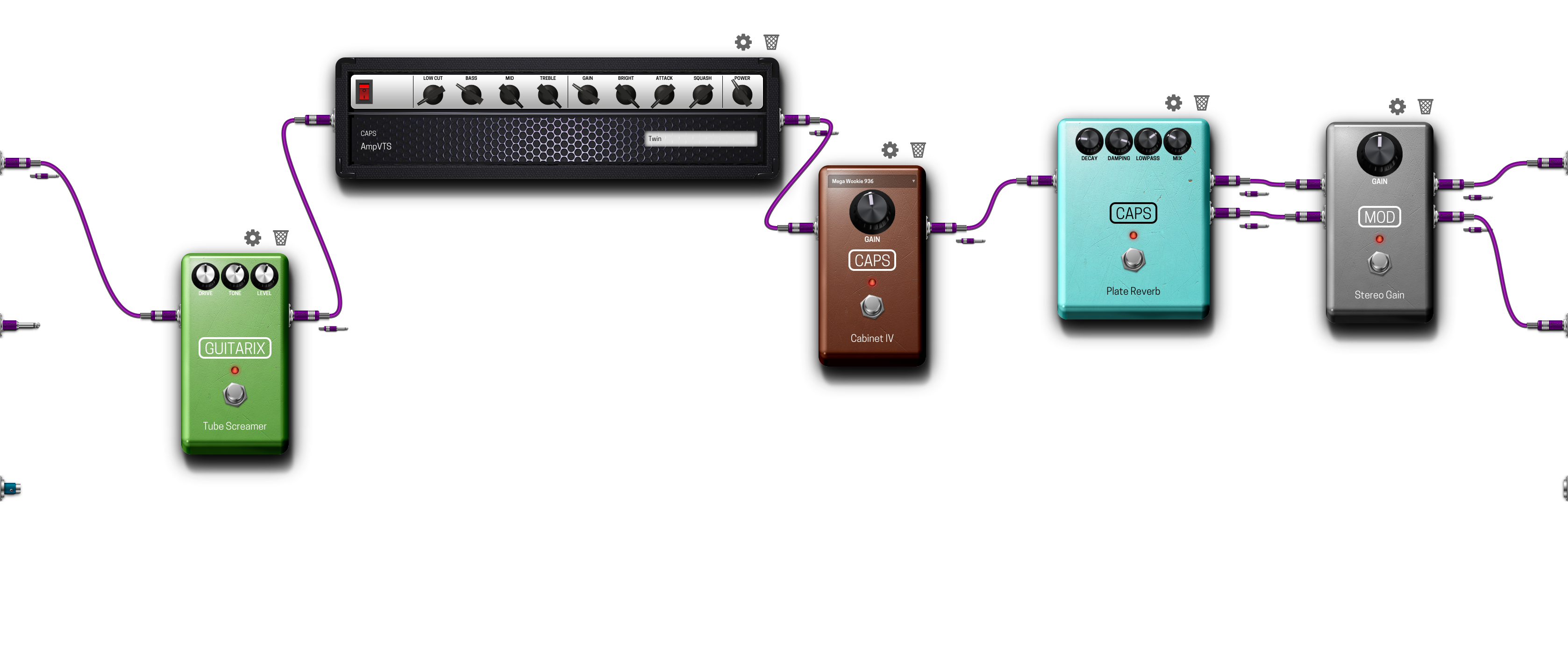 Pedalboard screenshot