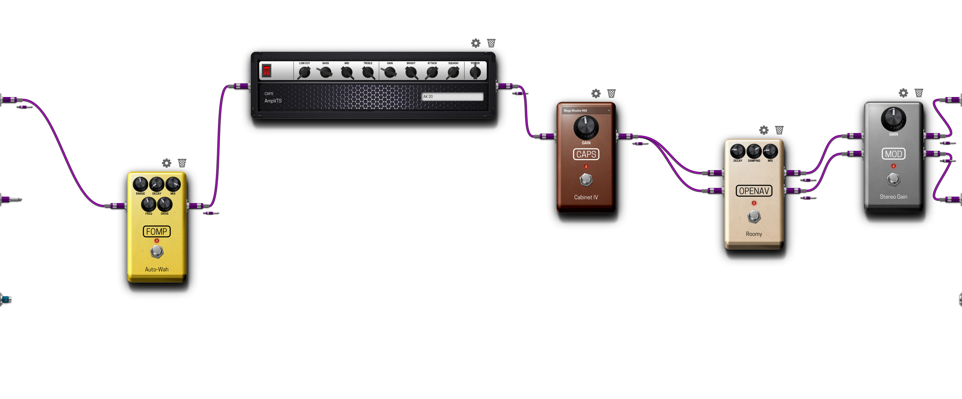 Pedalboard screenshot