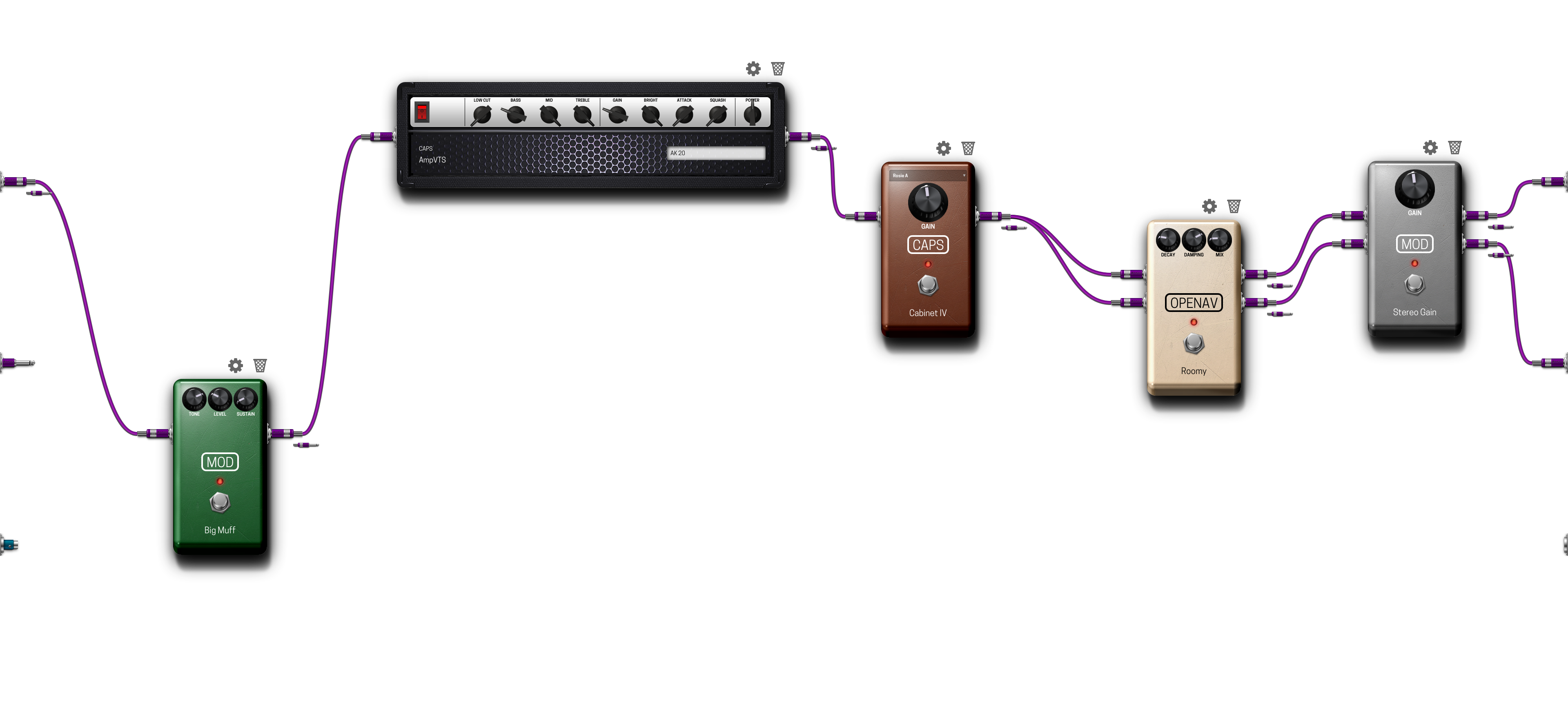 Pedalboard screenshot