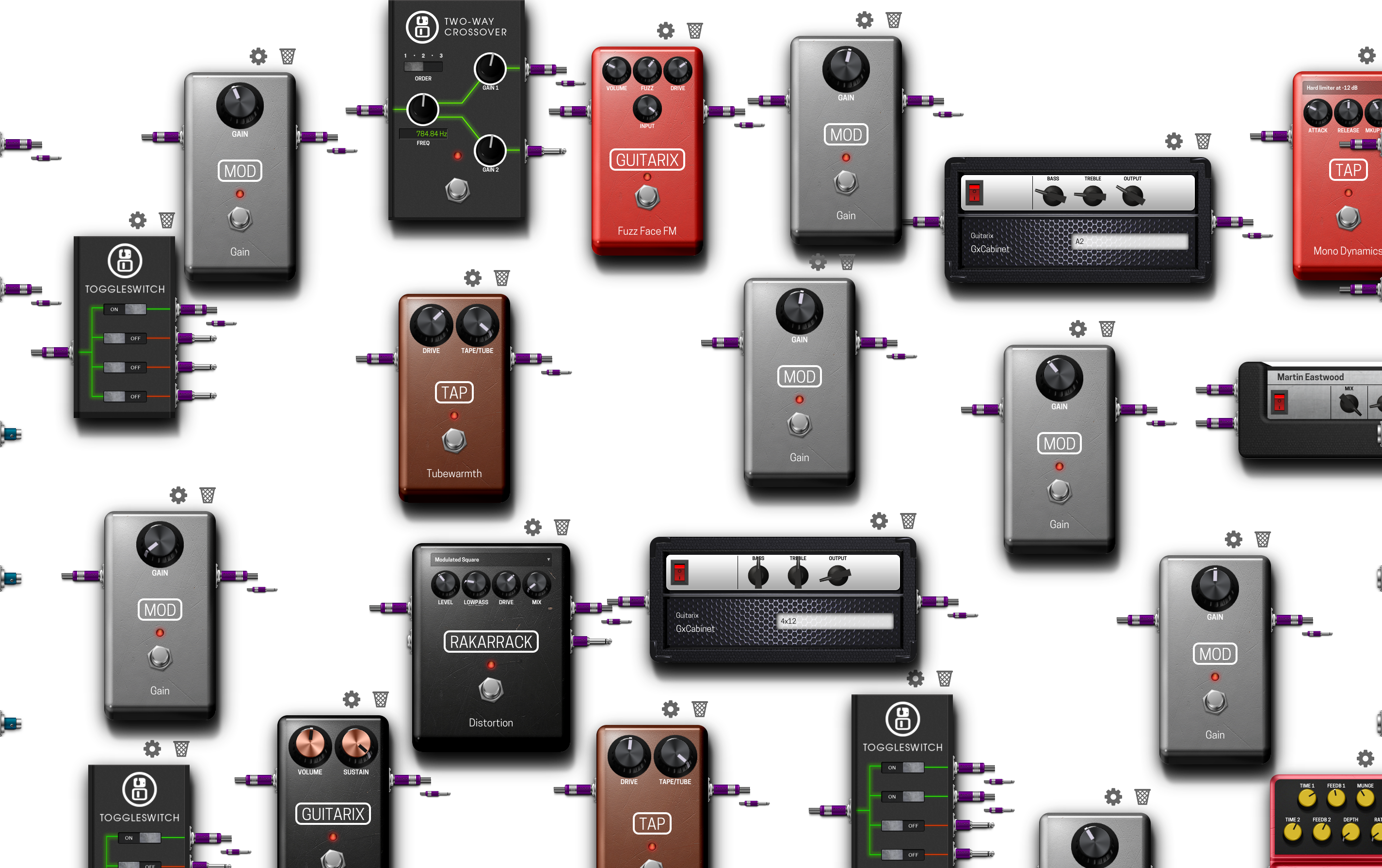 Pedalboard screenshot