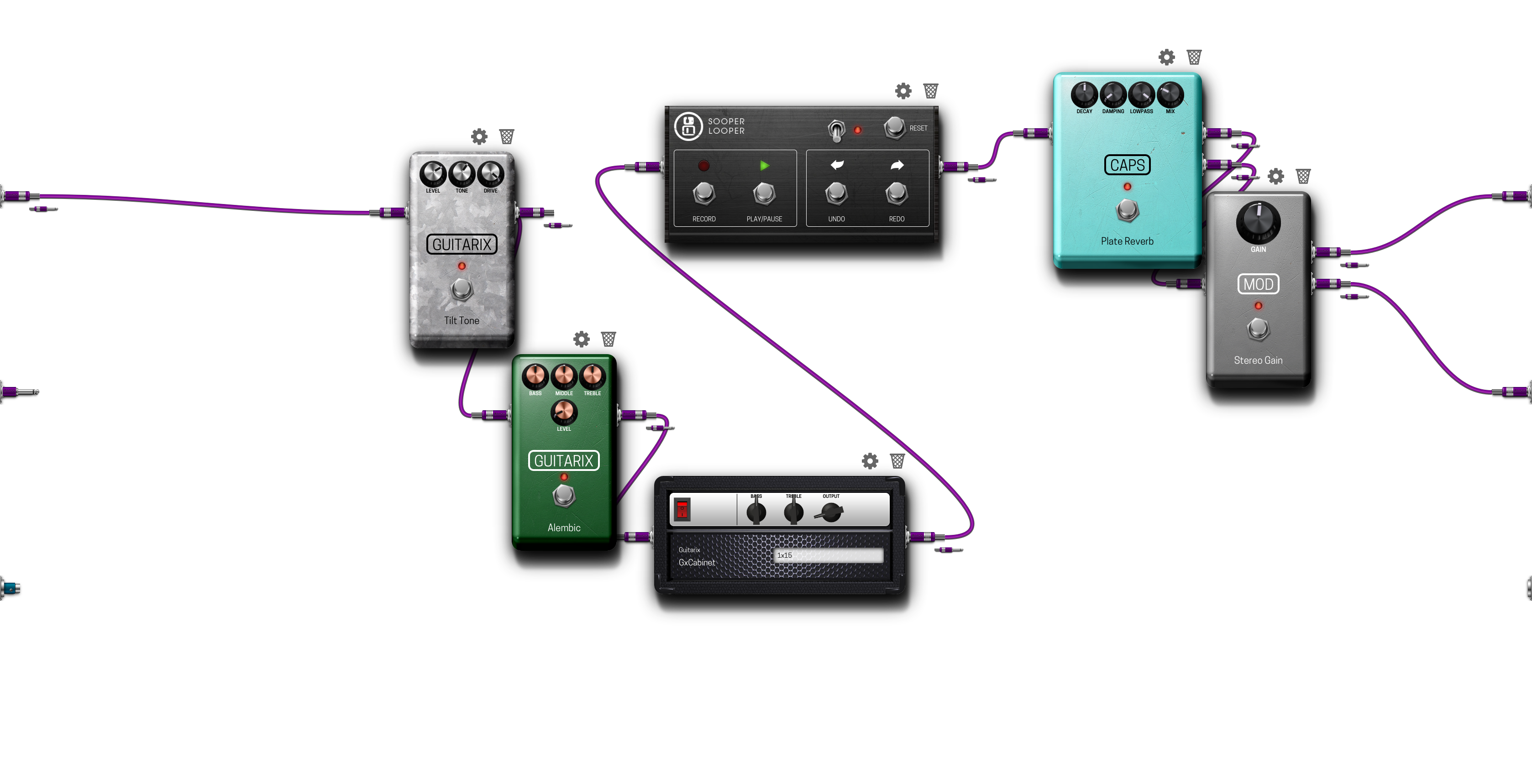 Pedalboard screenshot