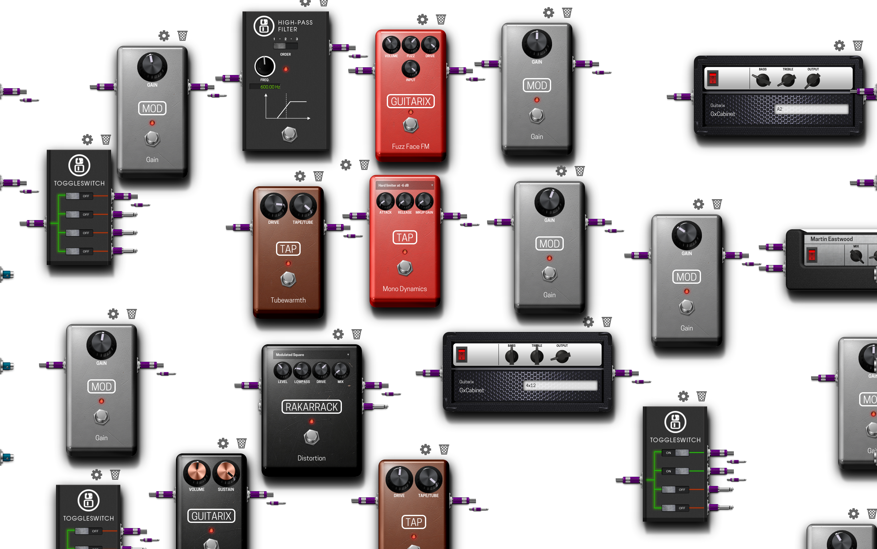 Pedalboard screenshot