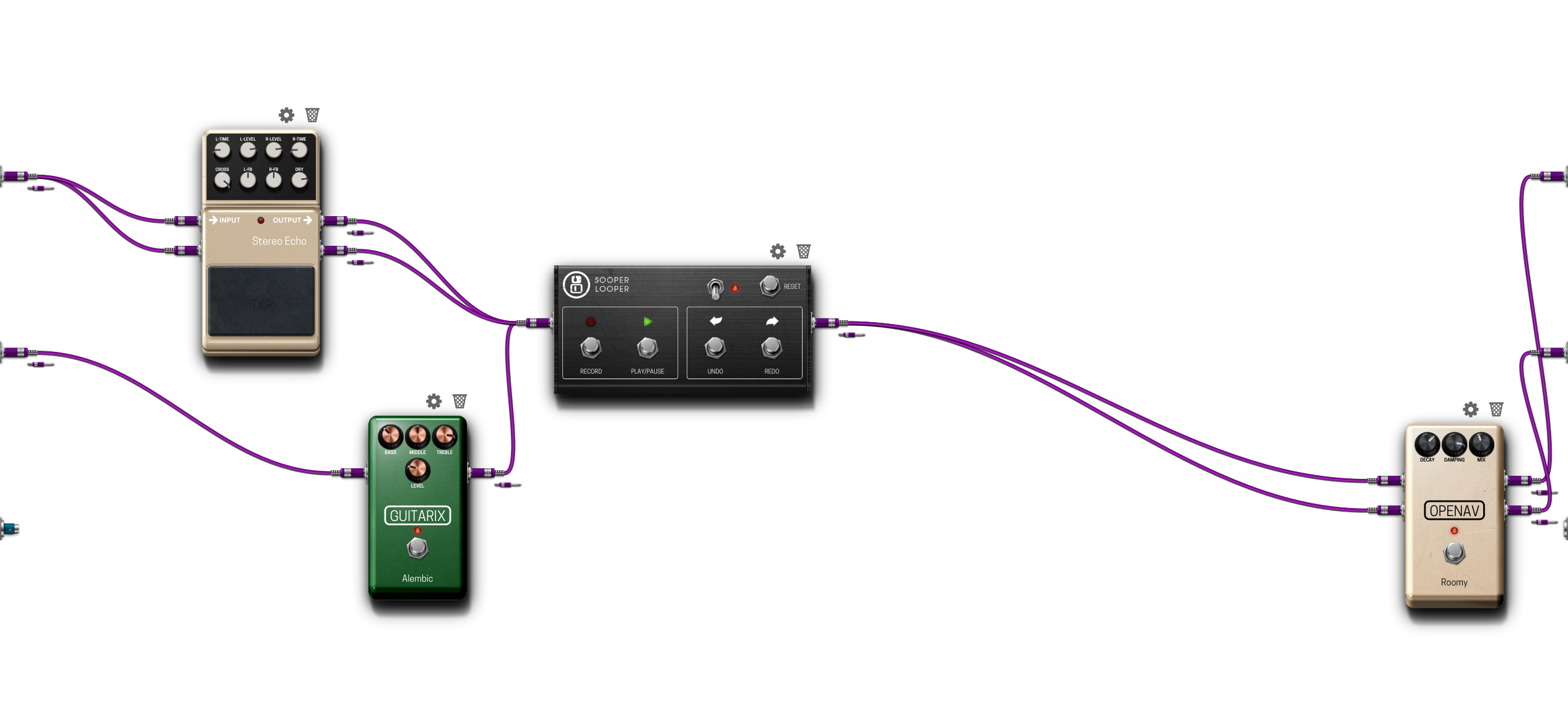 Pedalboard screenshot