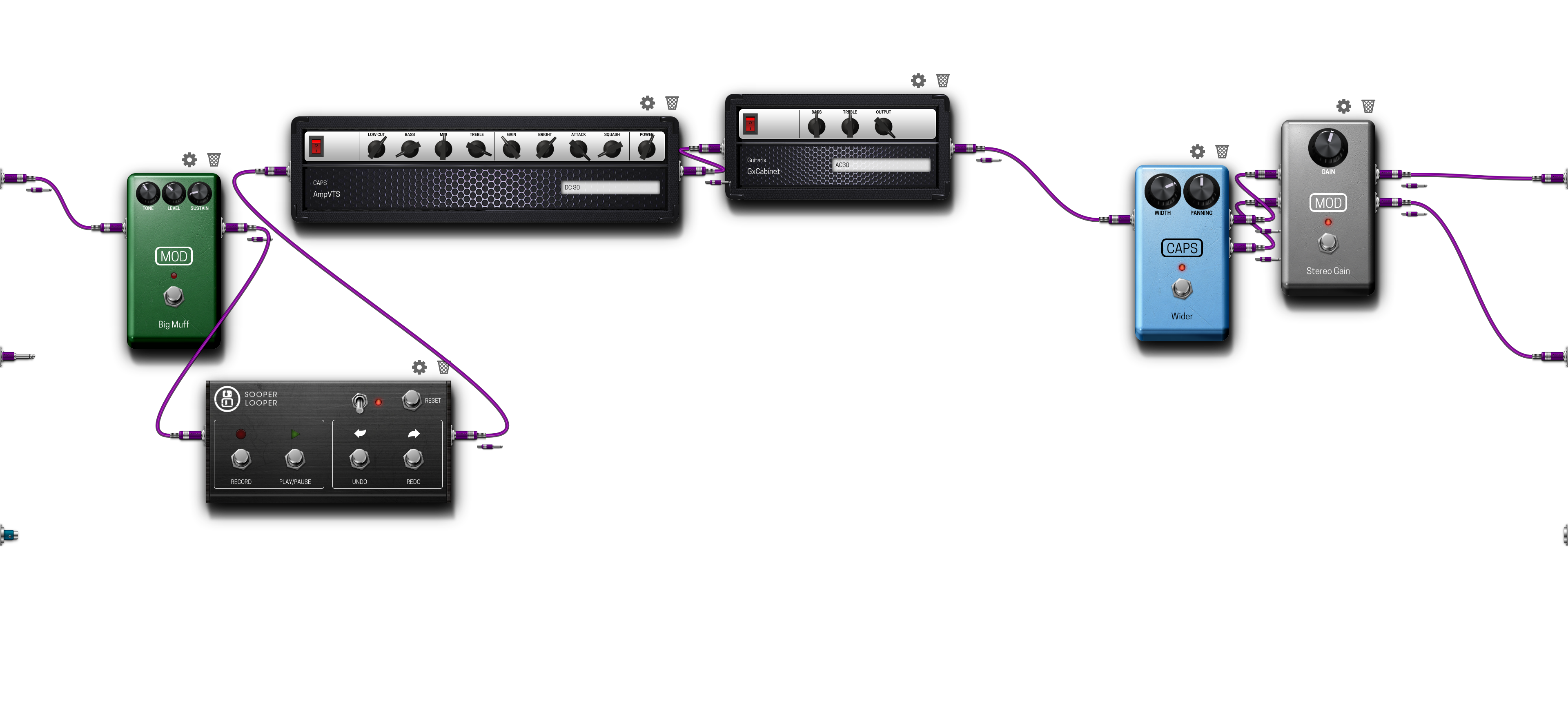 Pedalboard screenshot