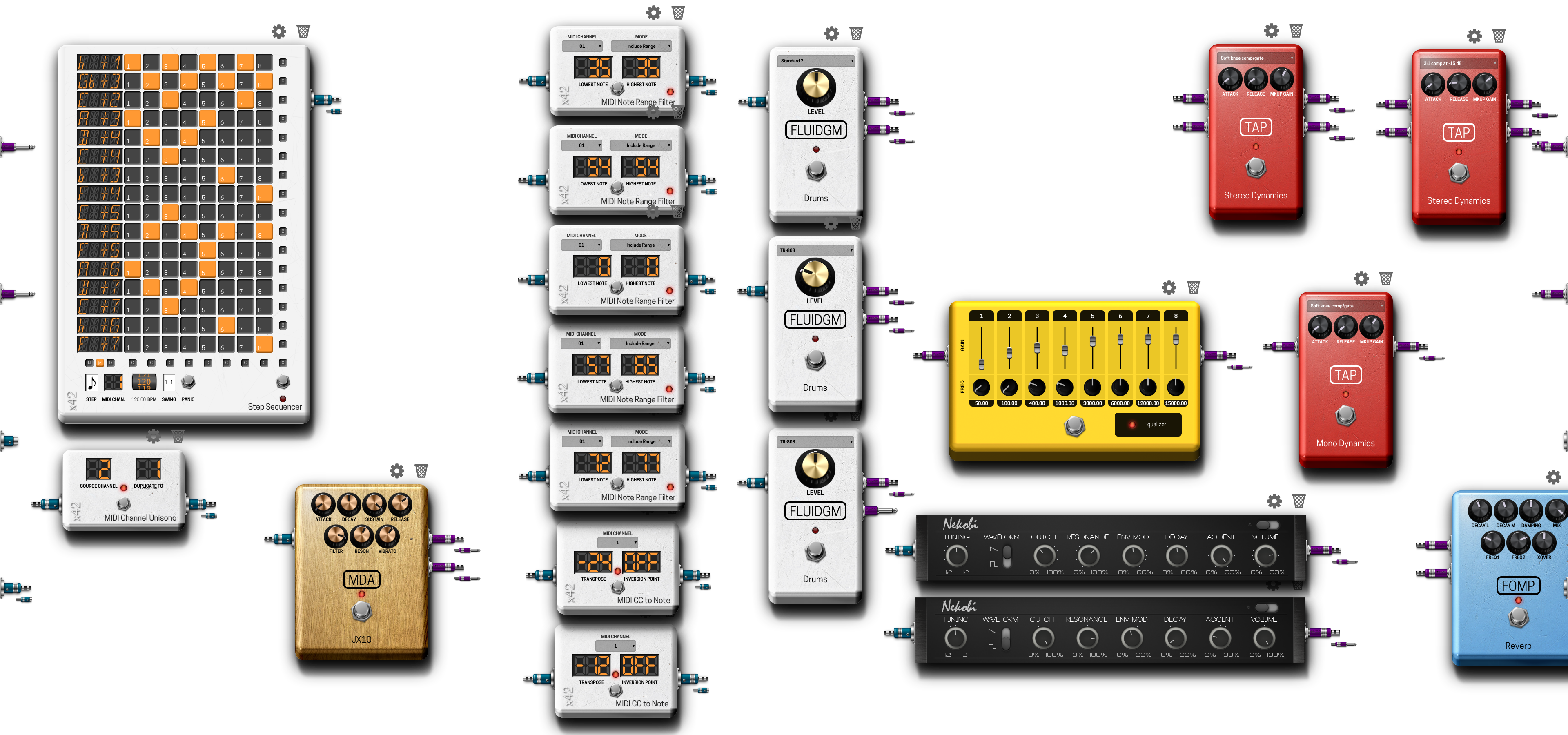 Pedalboard screenshot