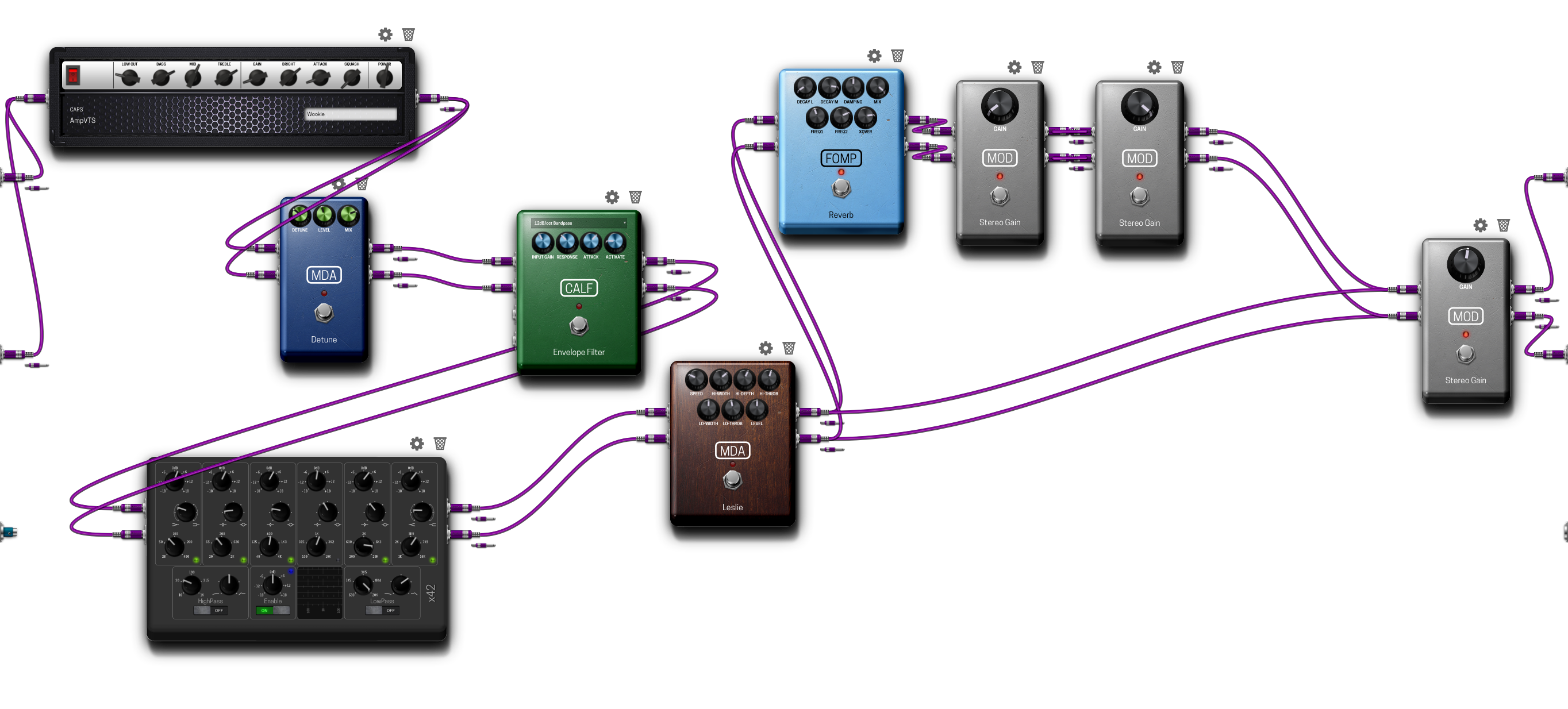 Pedalboard screenshot