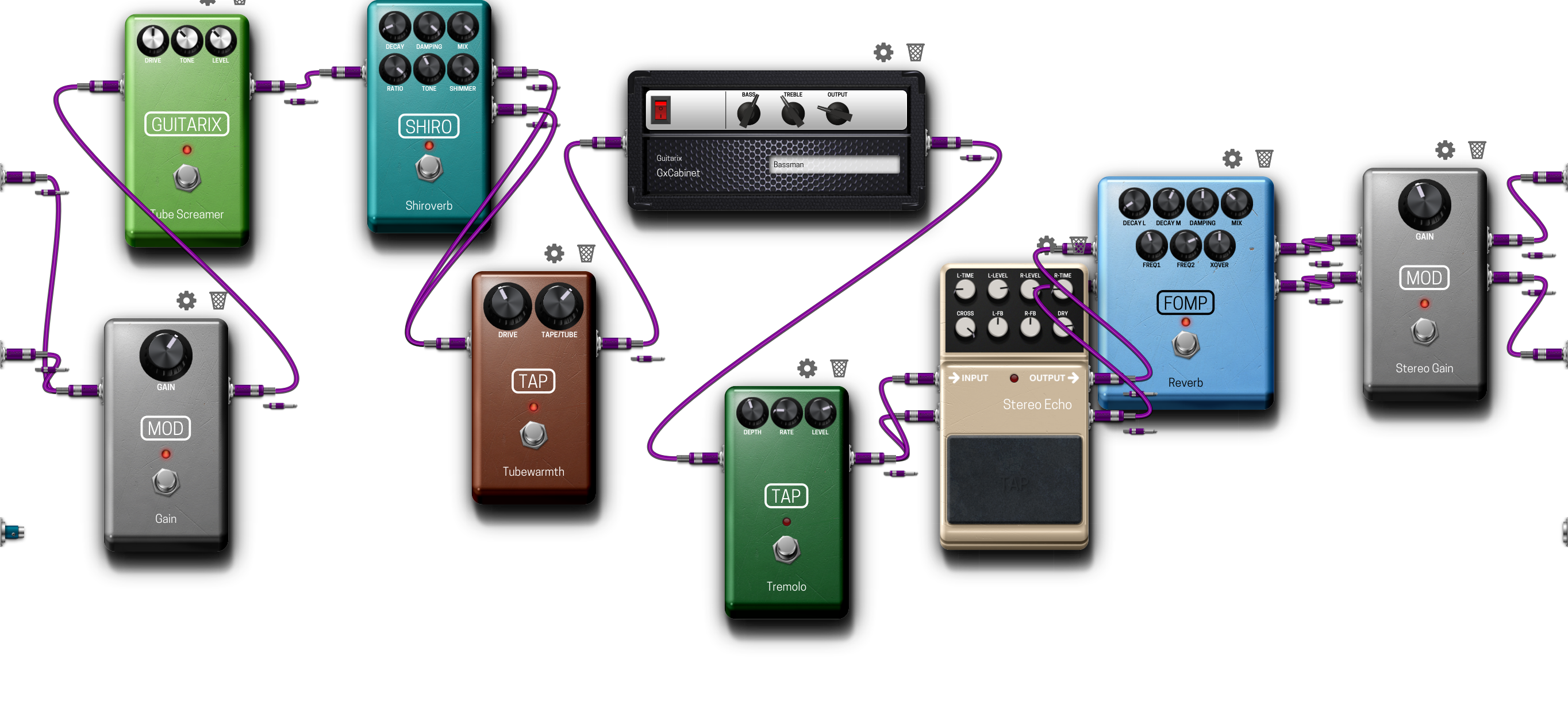 Pedalboard screenshot