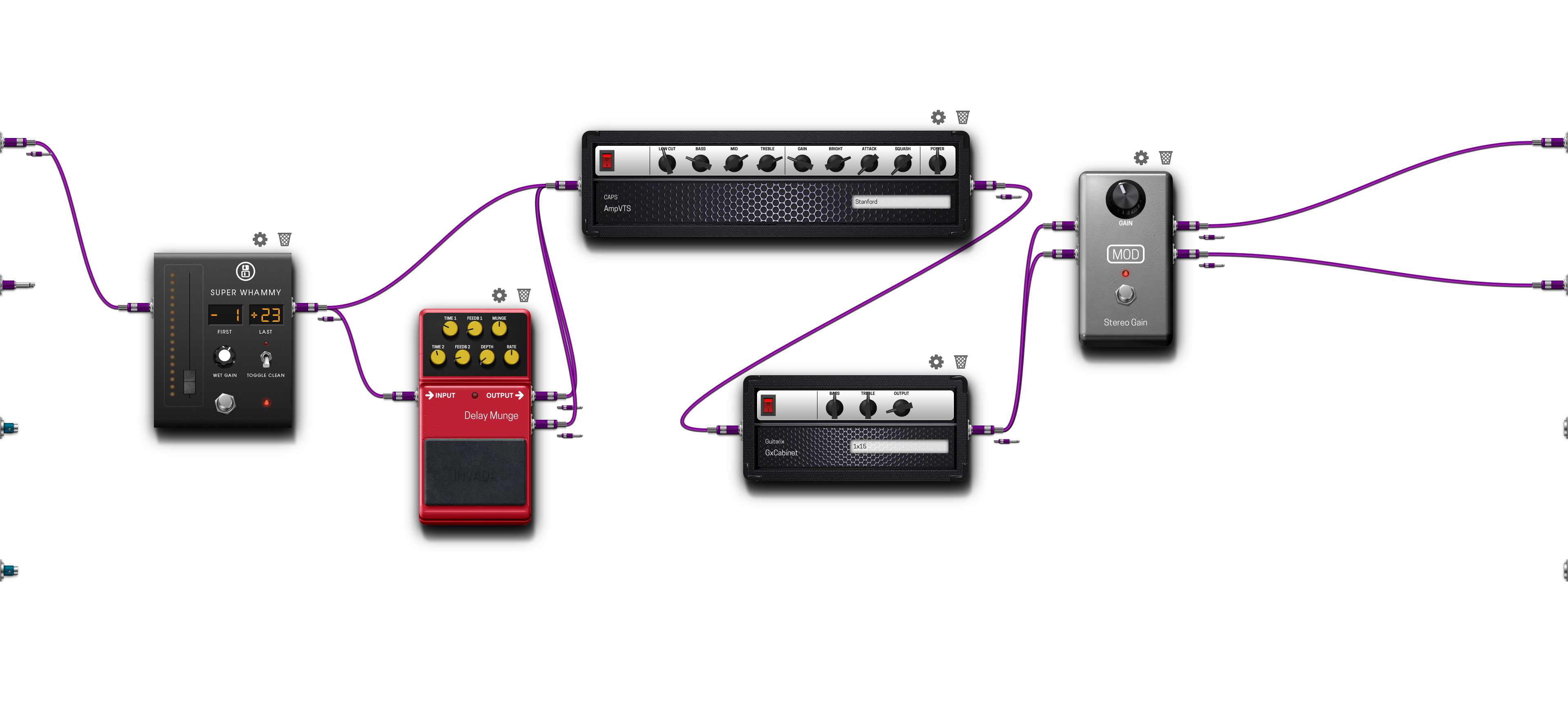 Pedalboard screenshot