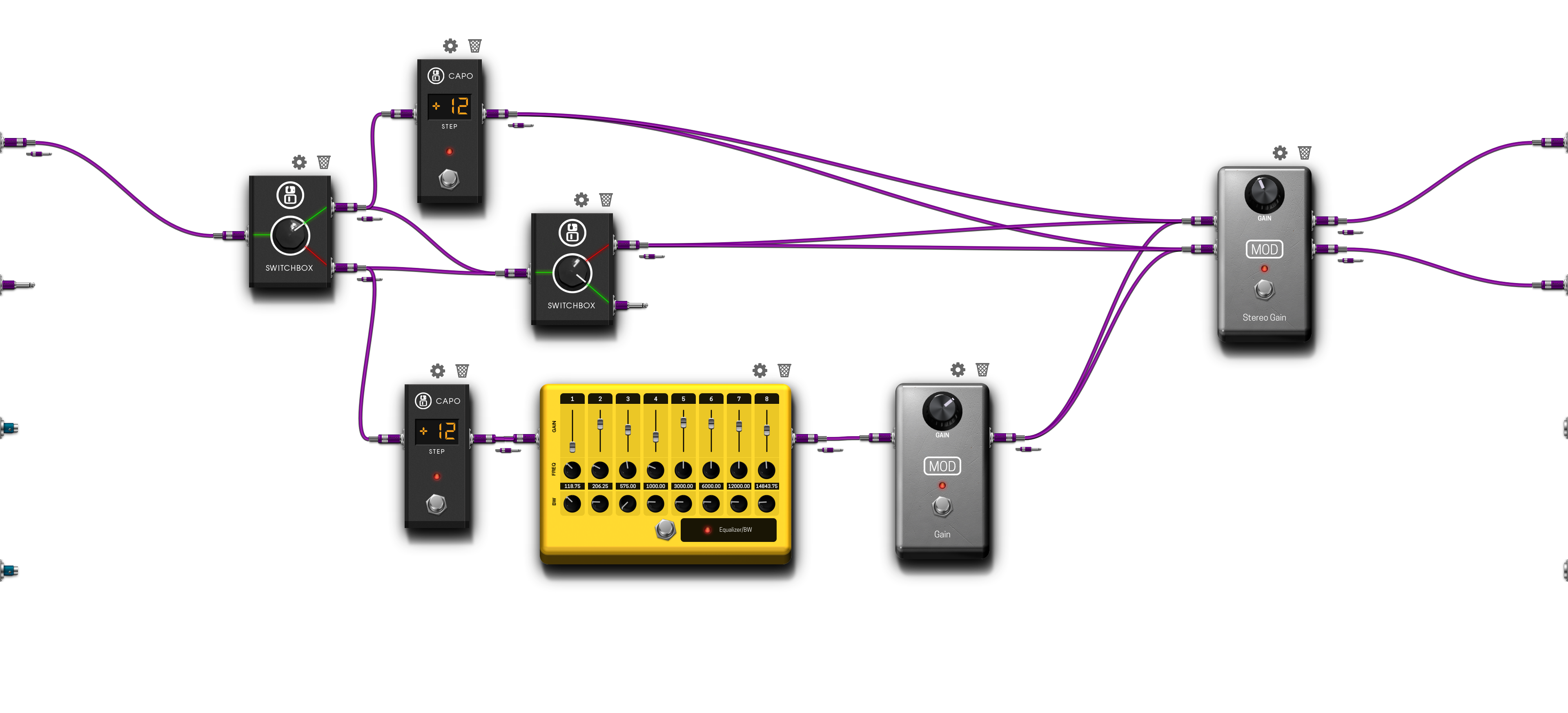 Pedalboard screenshot