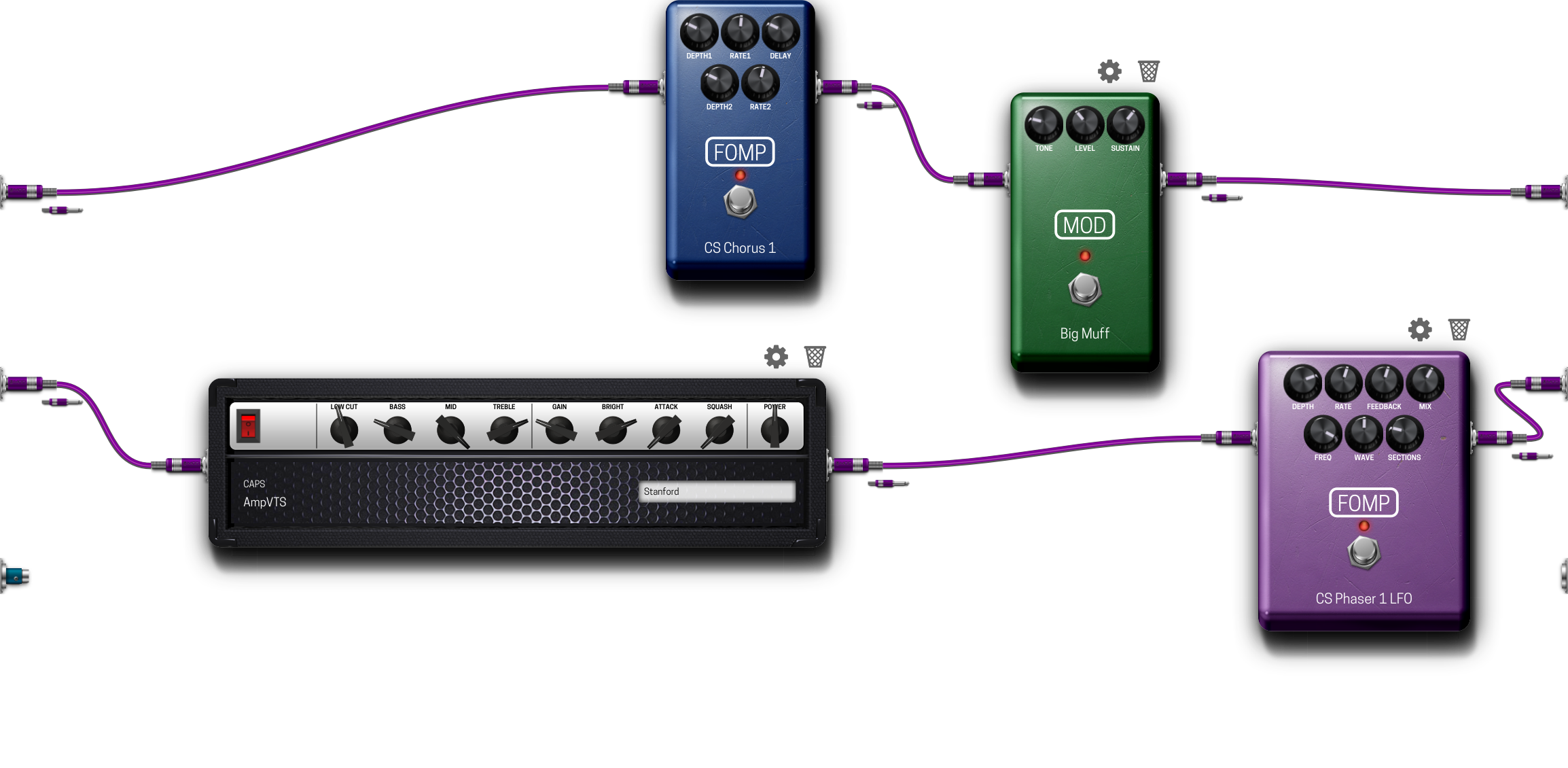 Pedalboard screenshot