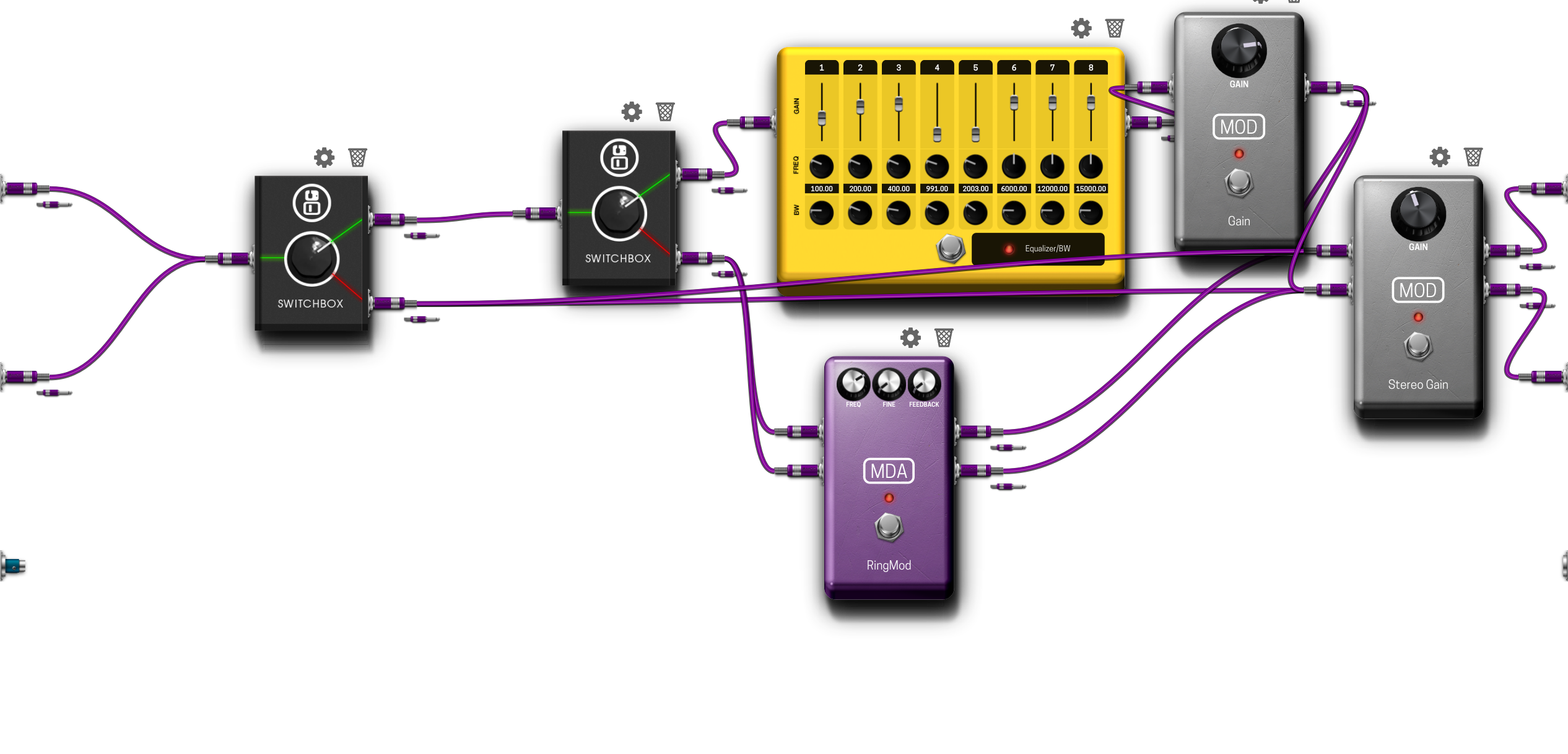 Pedalboard screenshot