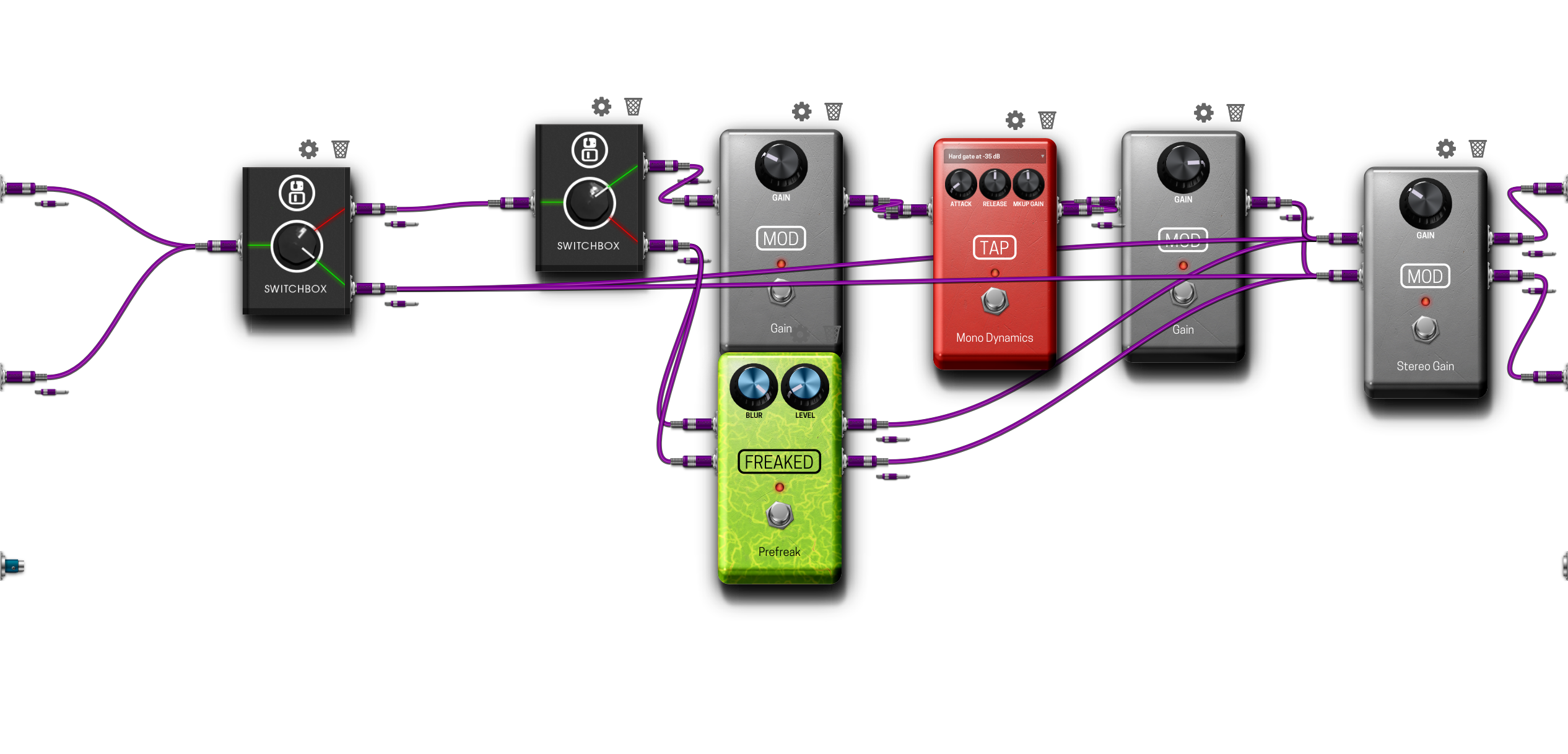 Pedalboard screenshot