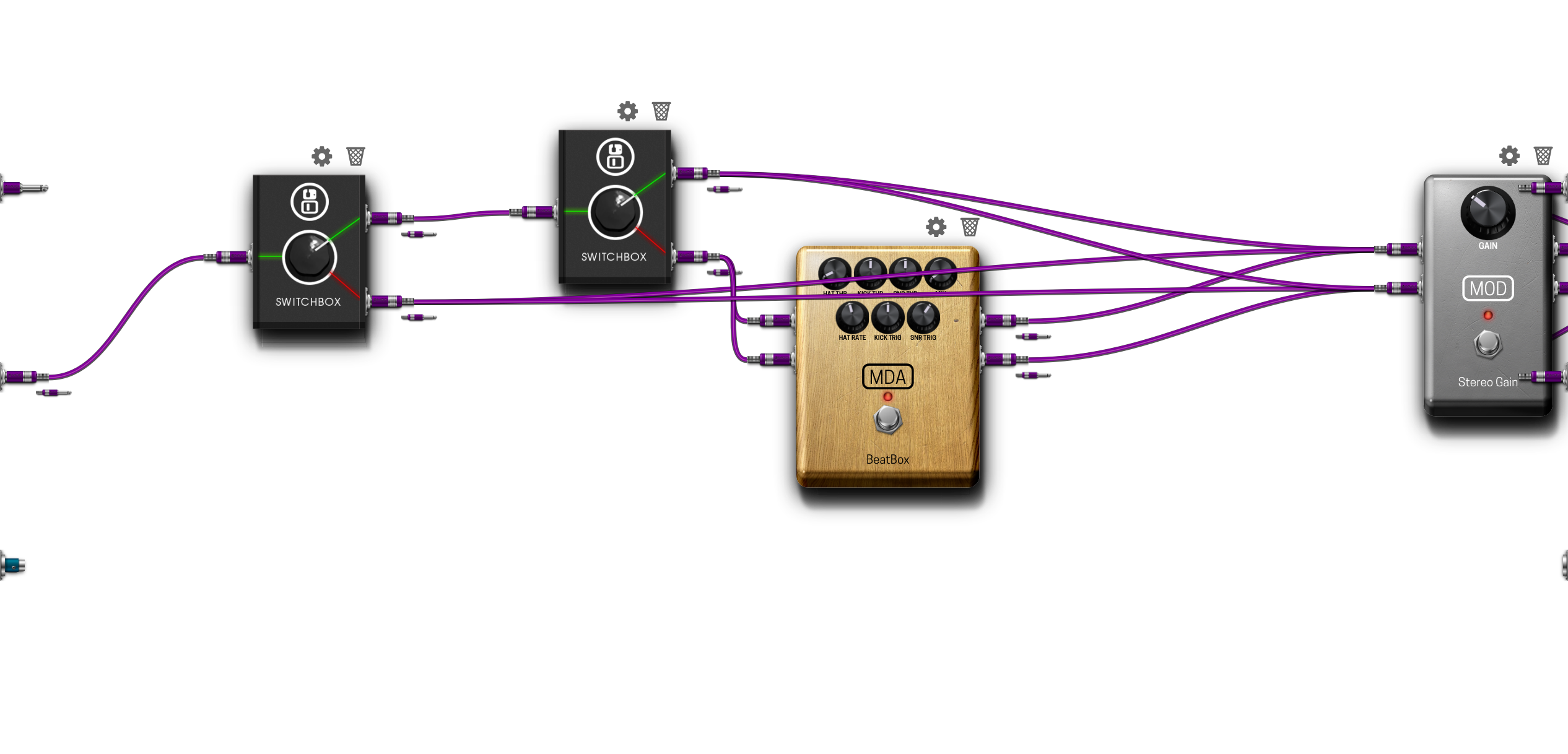 Pedalboard screenshot