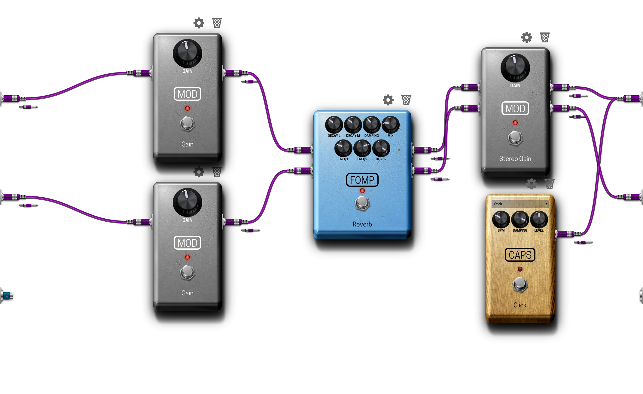 Pedalboard screenshot