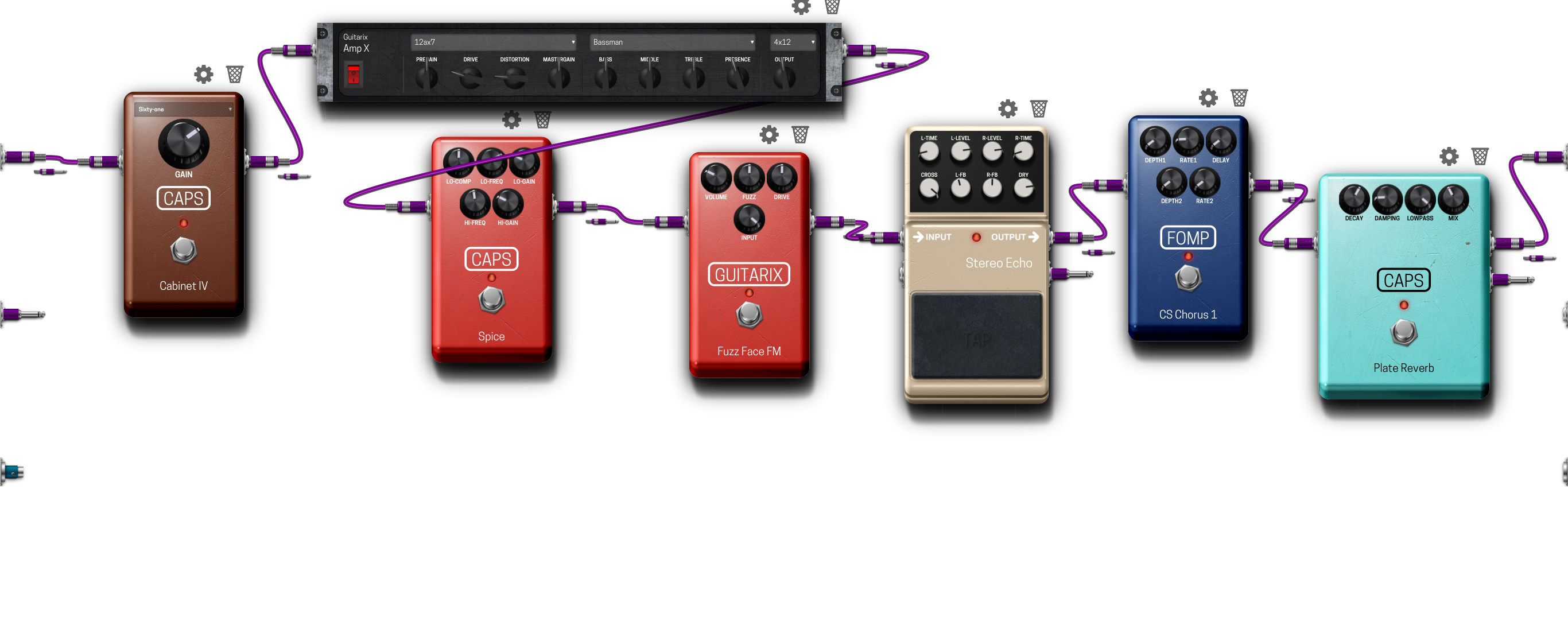 Pedalboard screenshot