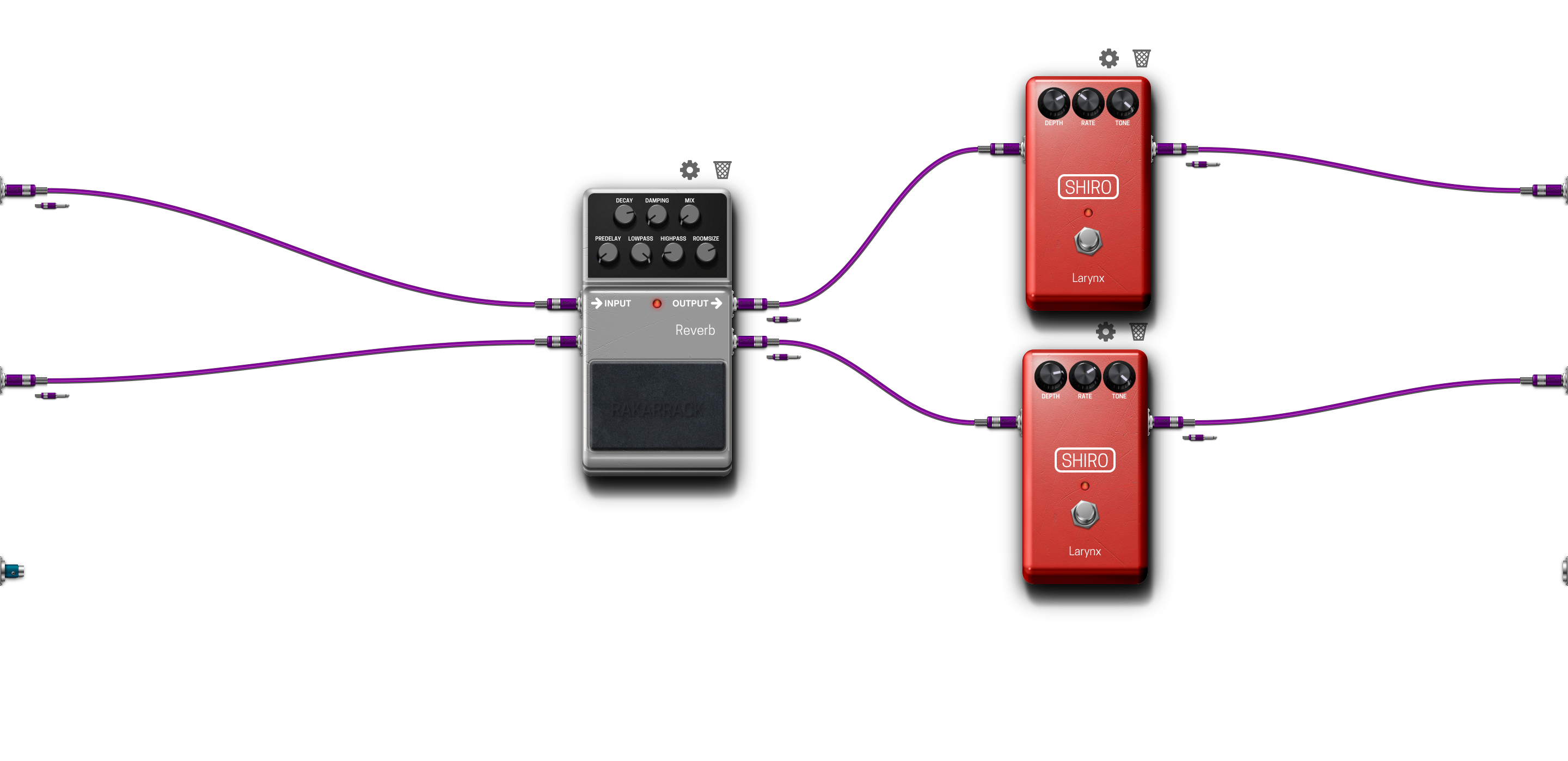 Pedalboard screenshot