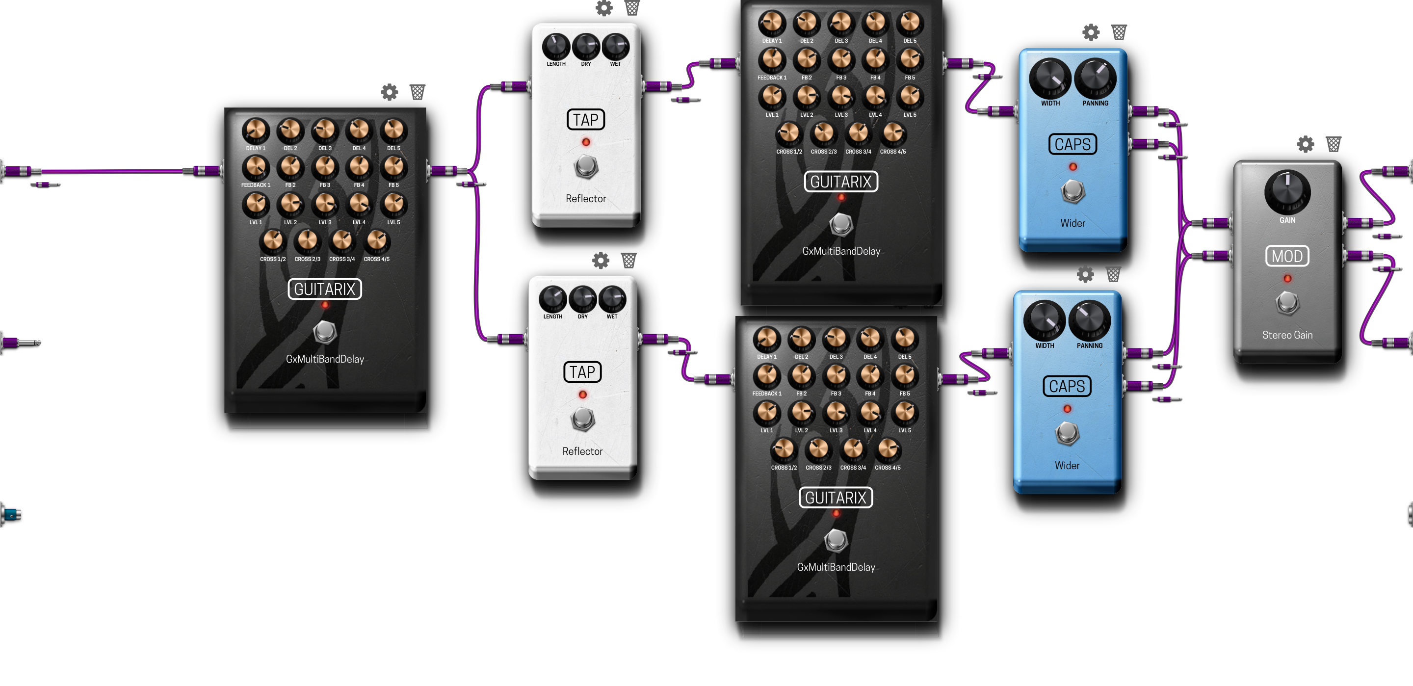 Pedalboard screenshot