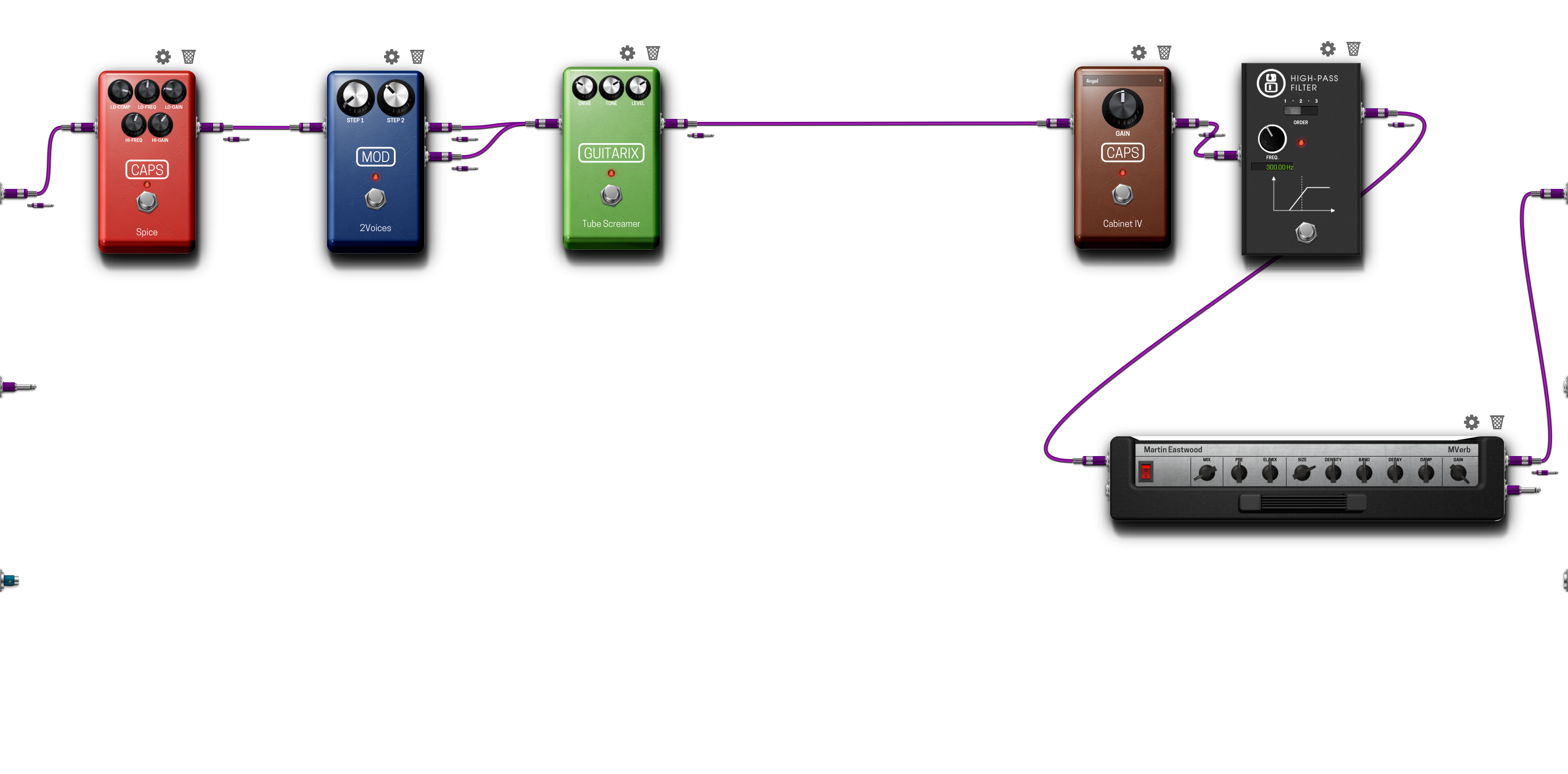 Pedalboard screenshot