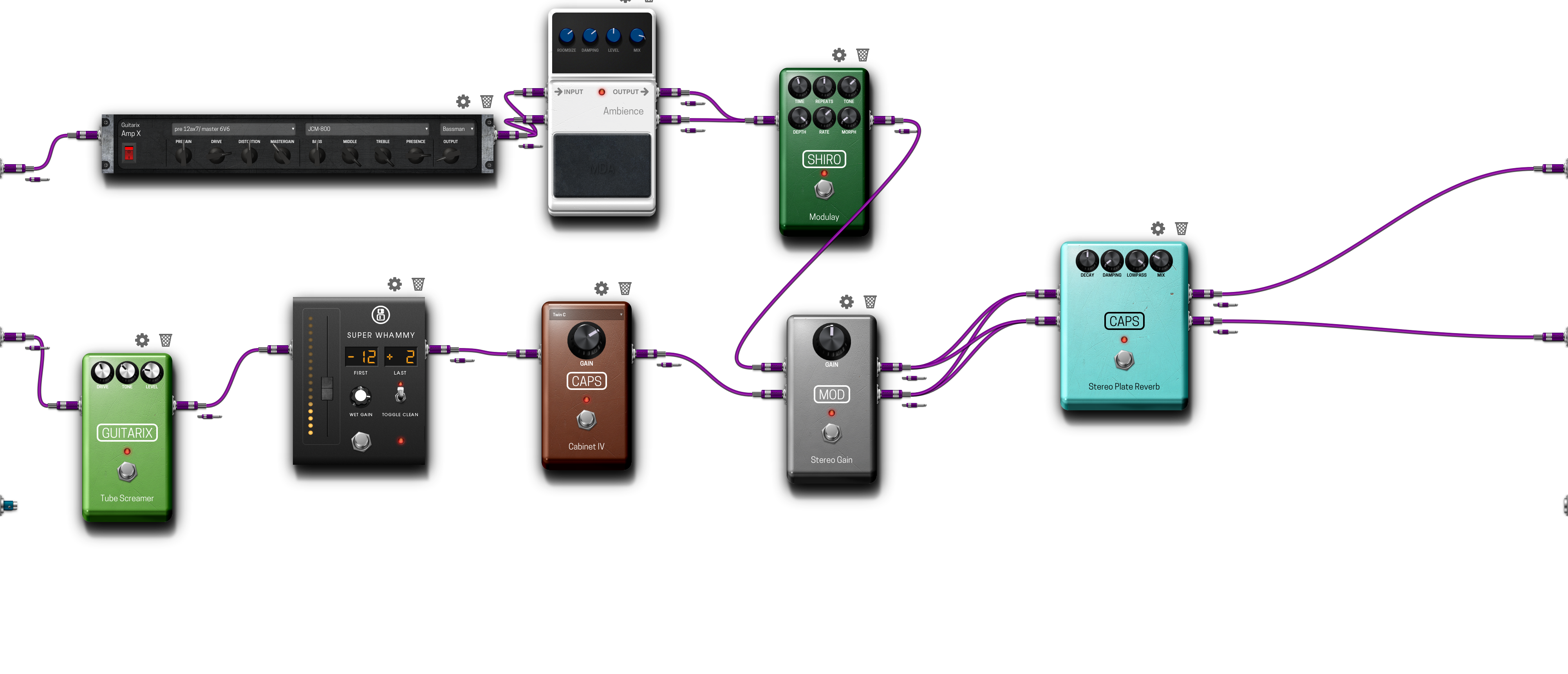 Pedalboard screenshot