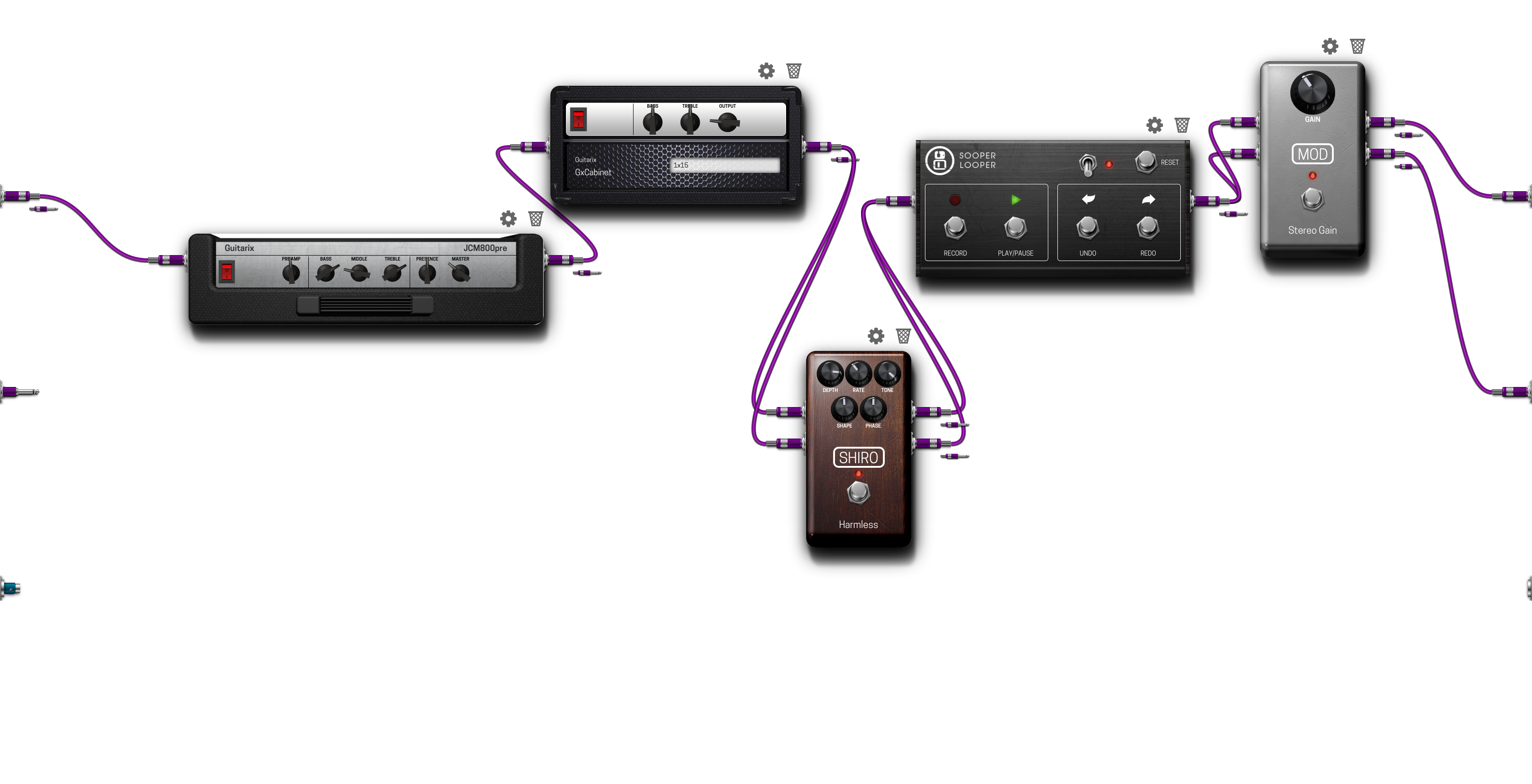 Pedalboard screenshot