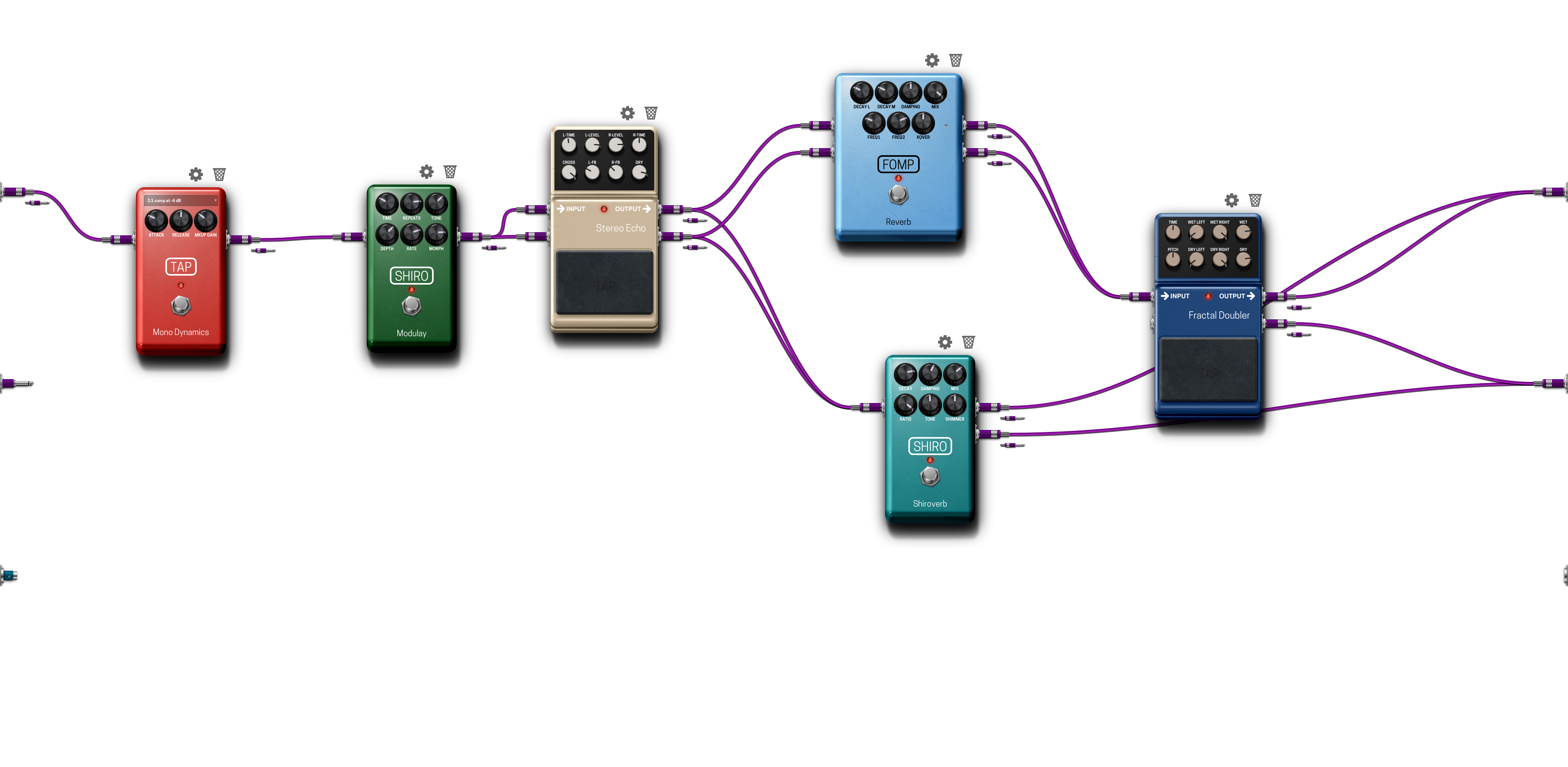 Pedalboard screenshot